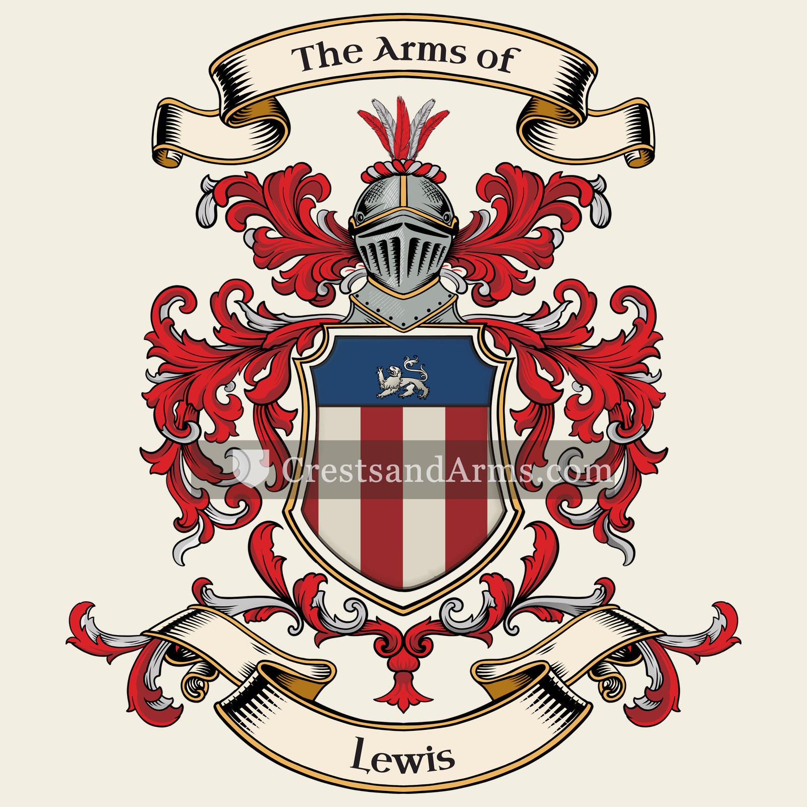 The Lewis coat of arms