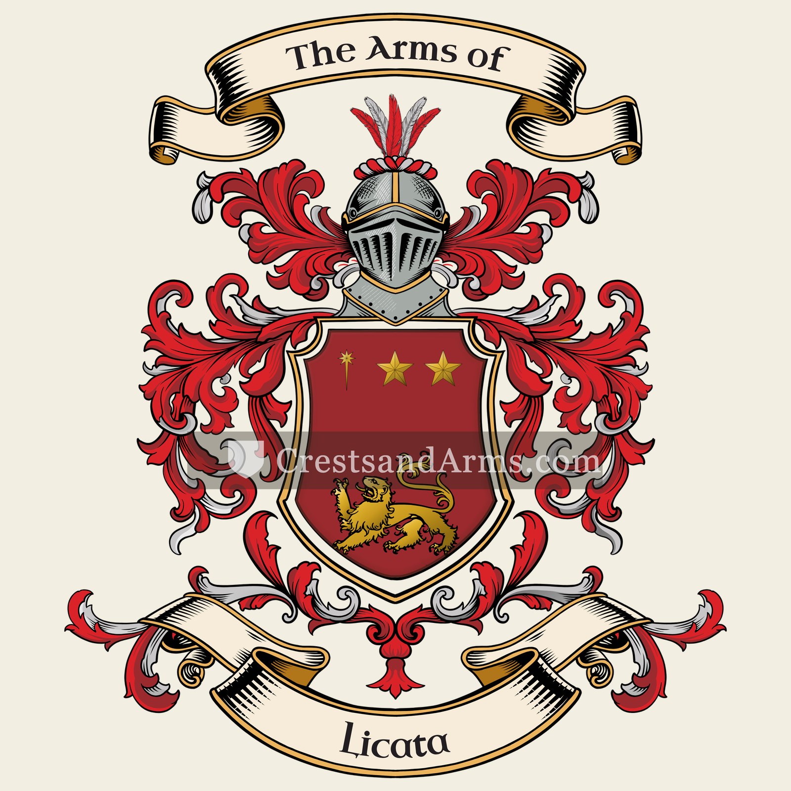 The Licata coat of arms