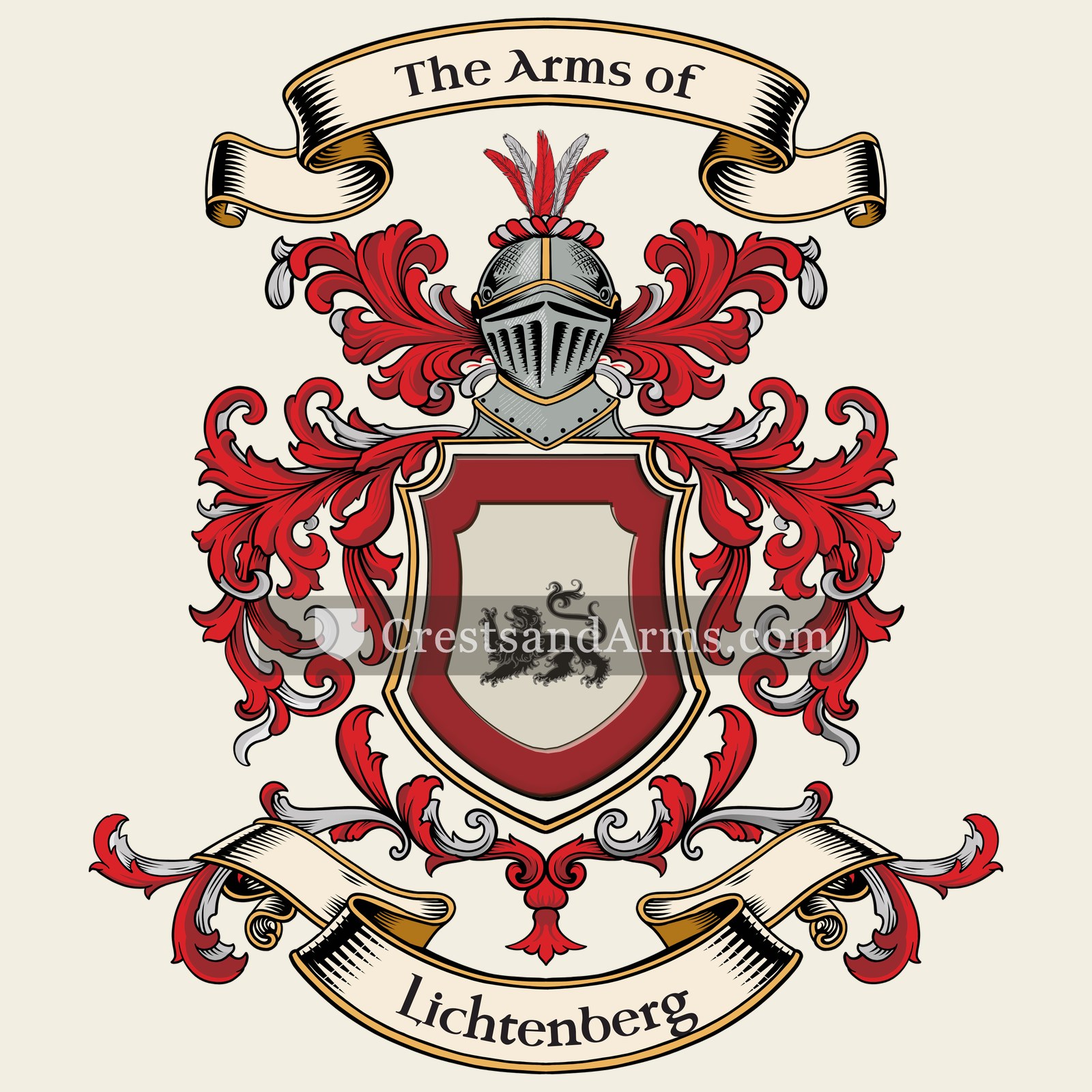The Lichtenberg coat of arms