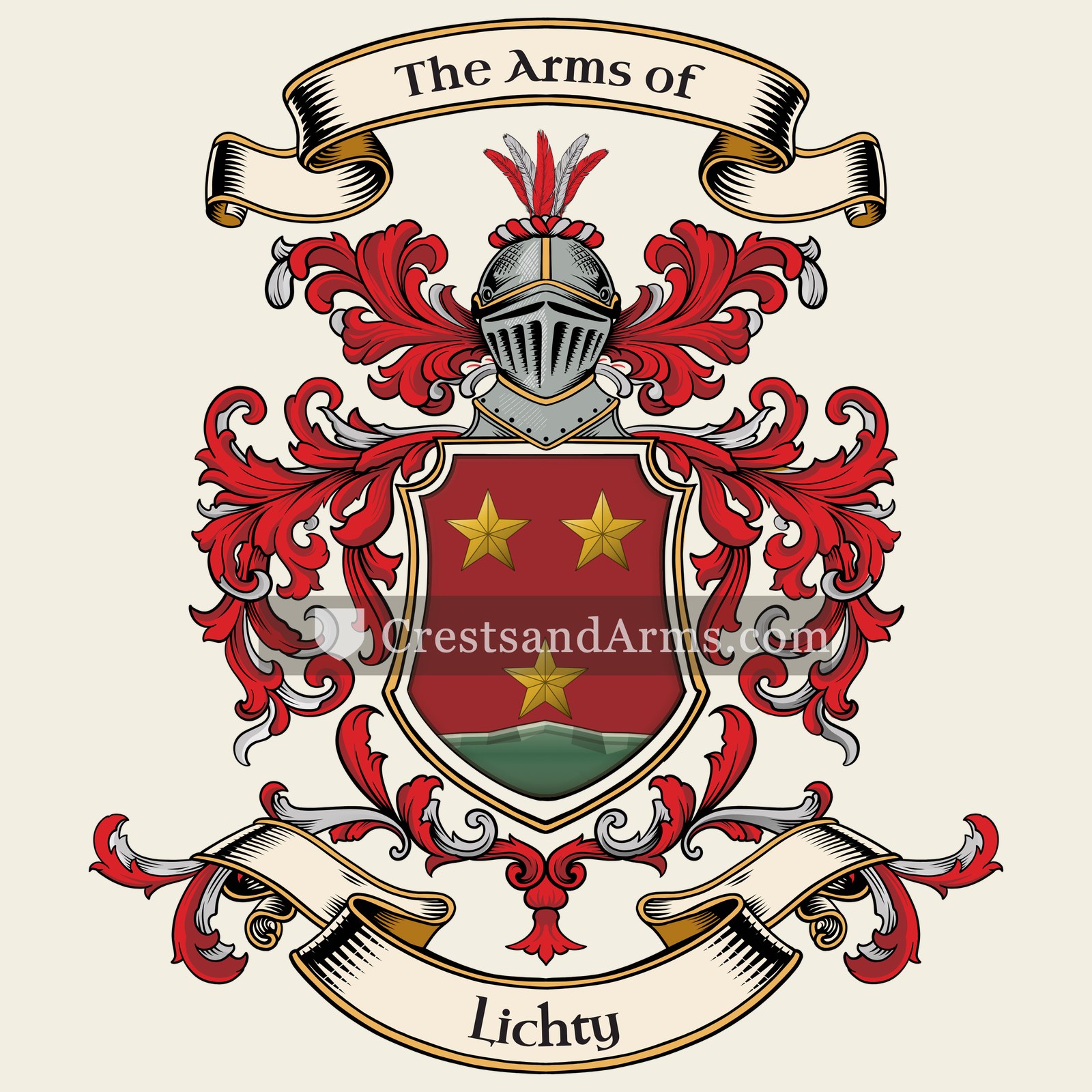 The Lichty coat of arms