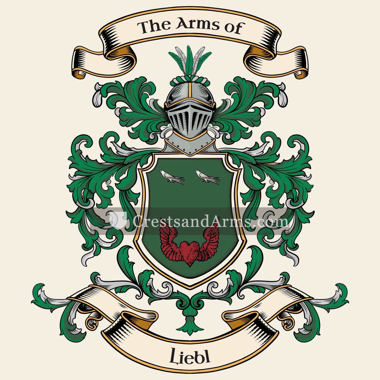 The Liebl coat of arms