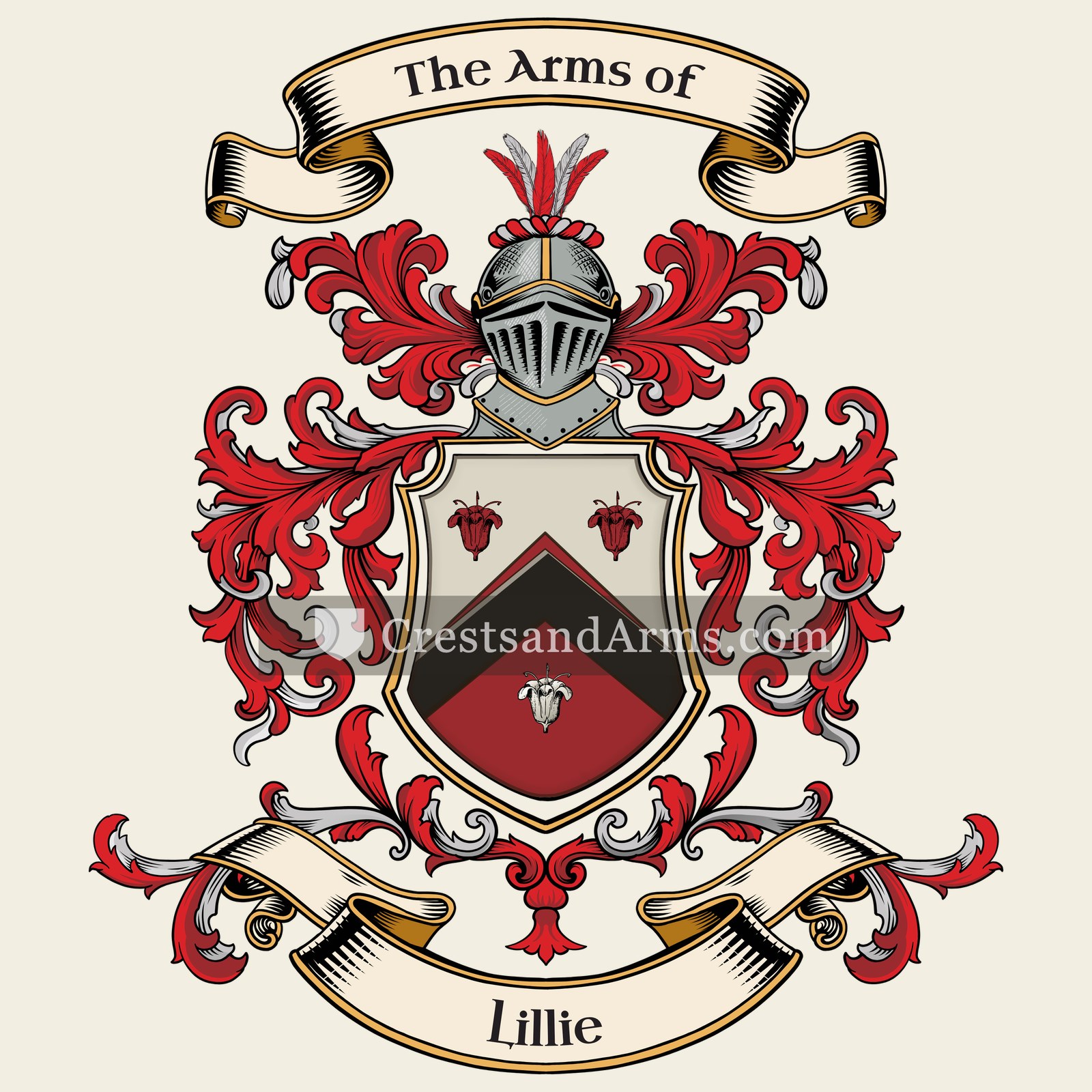 The Lillie coat of arms