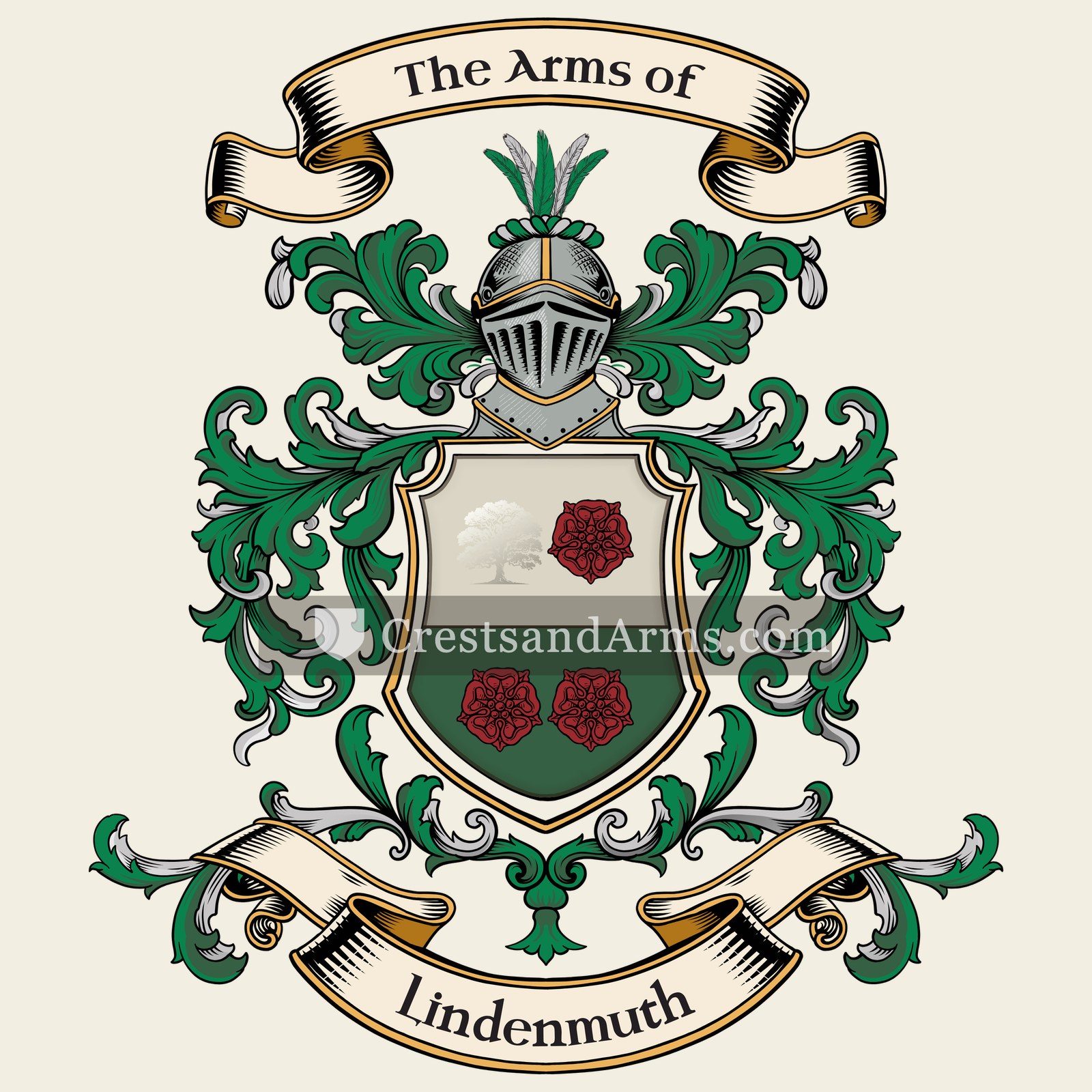 The Lindenmuth coat of arms