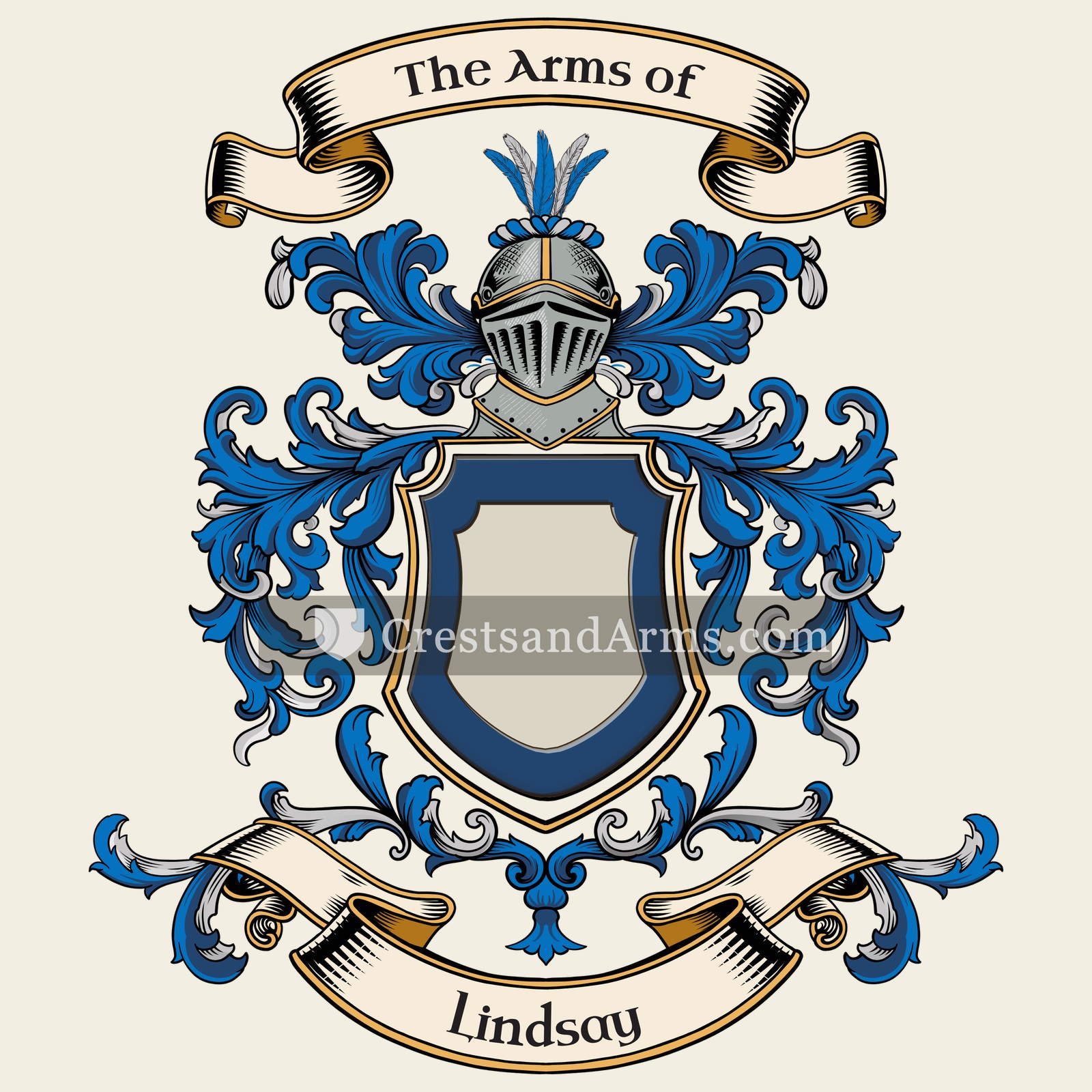 The Lindsay coat of arms