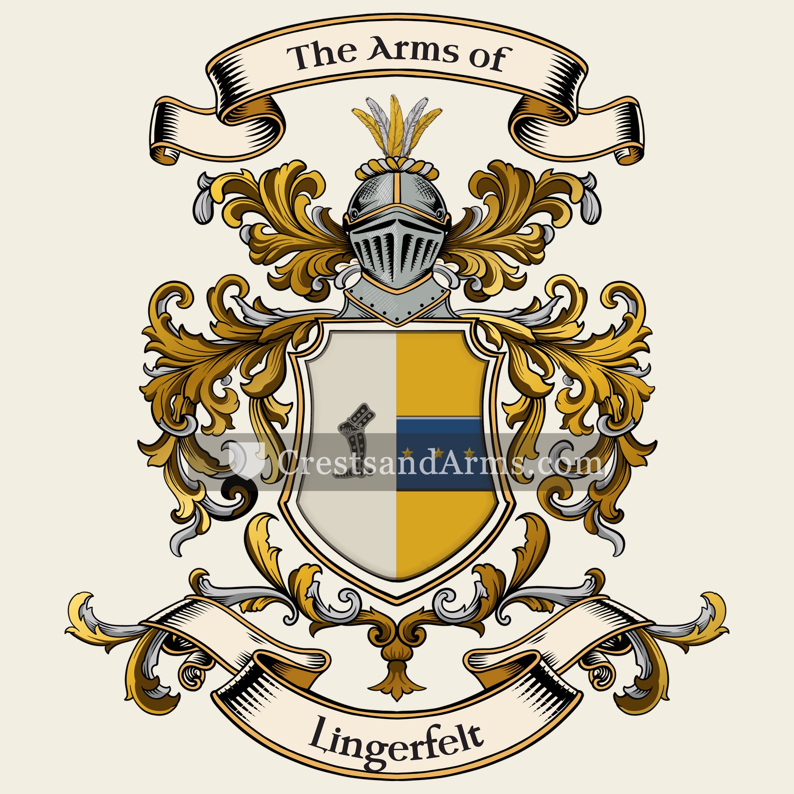 The Lingerfelt coat of arms