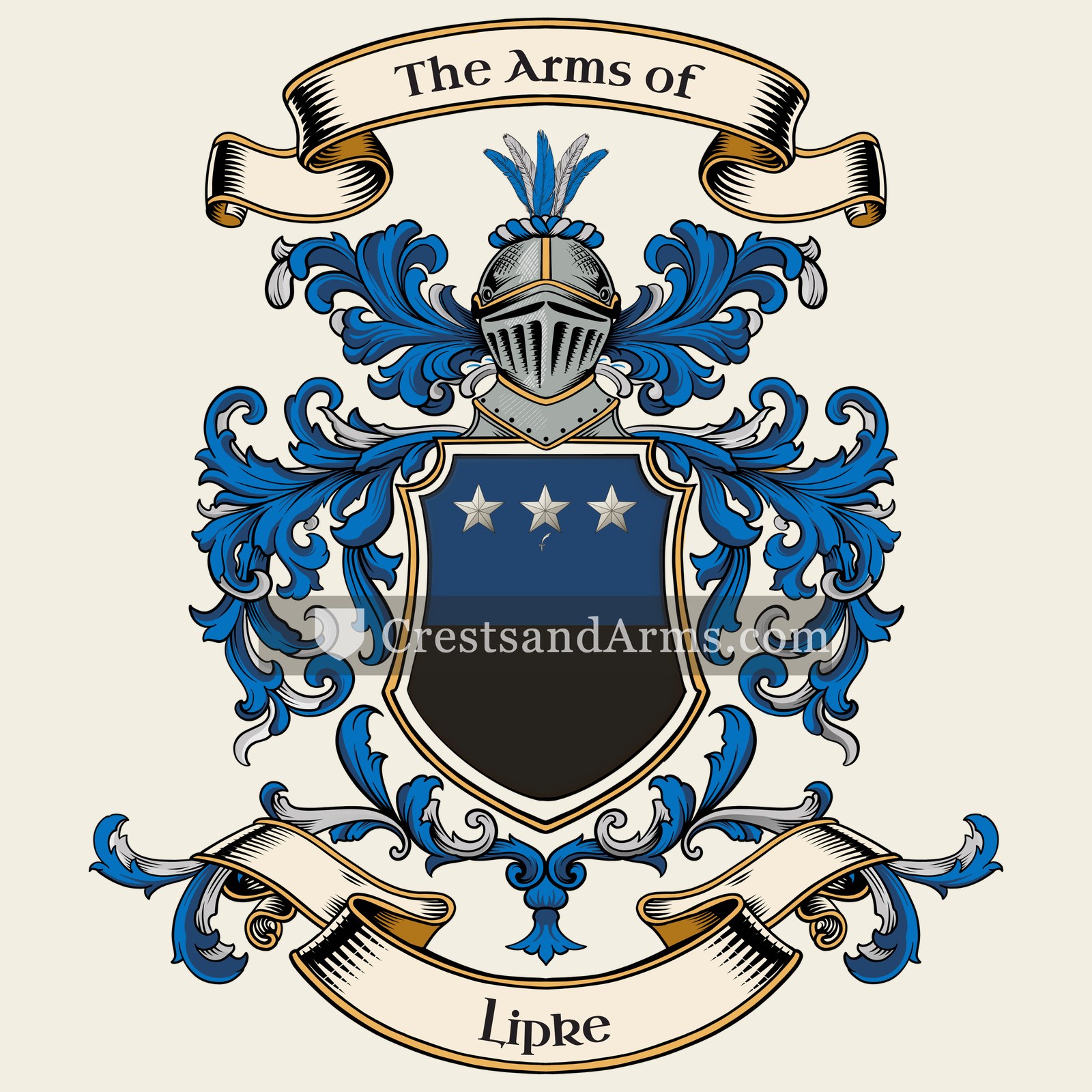 The Lipke coat of arms