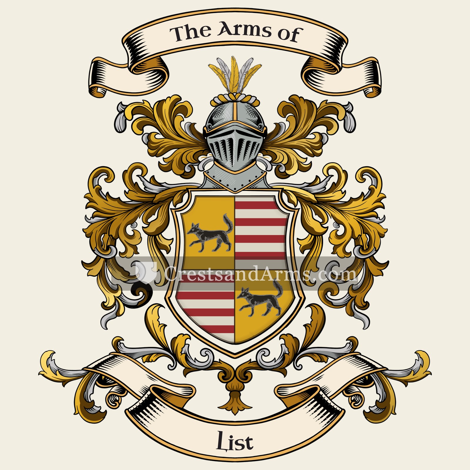The List coat of arms