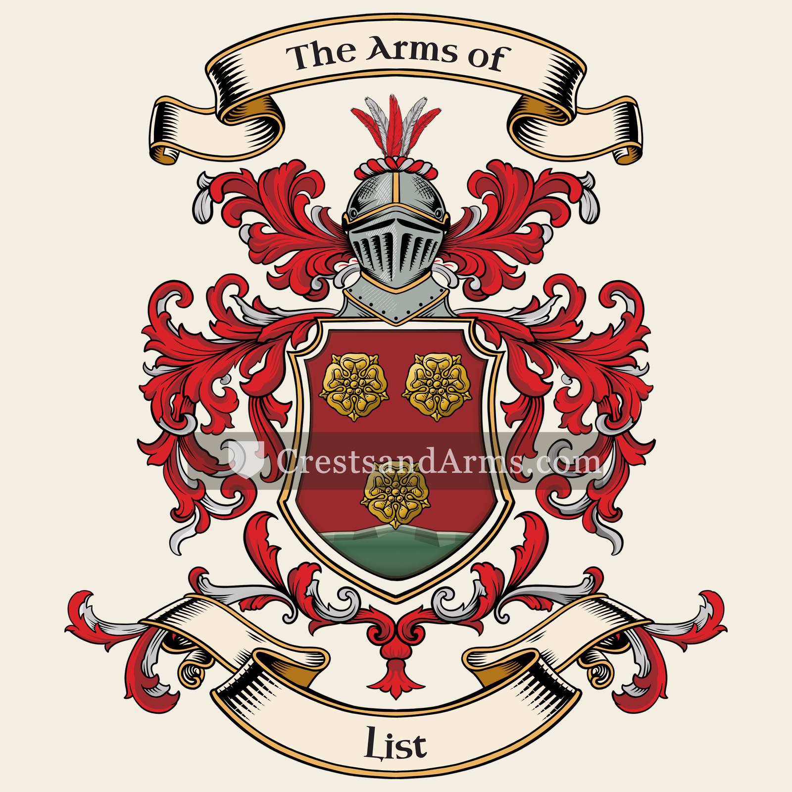 The List coat of arms