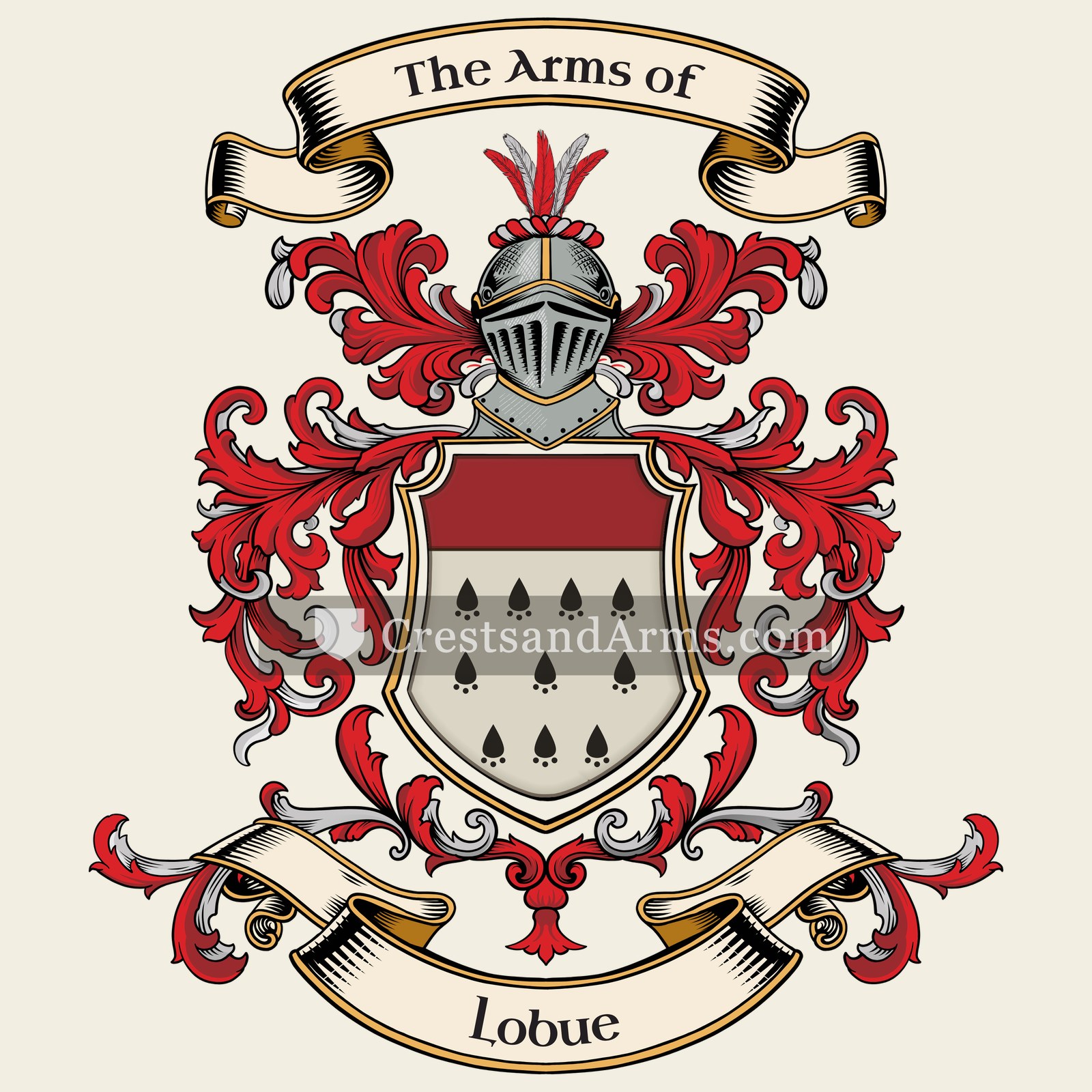 The Lobue coat of arms