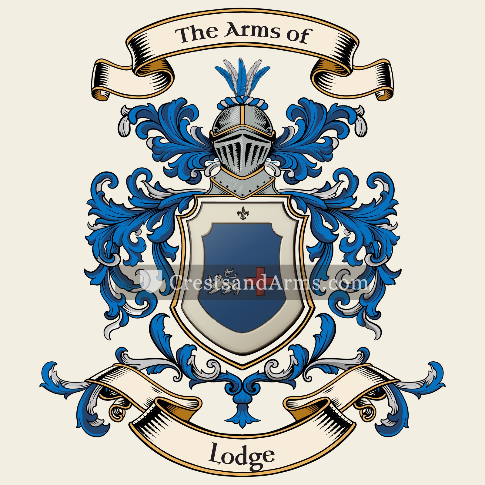The Lodge coat of arms