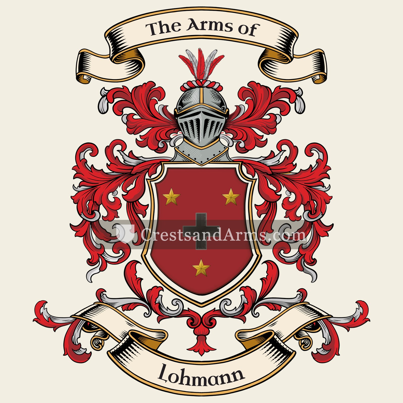 The Lohmann coat of arms