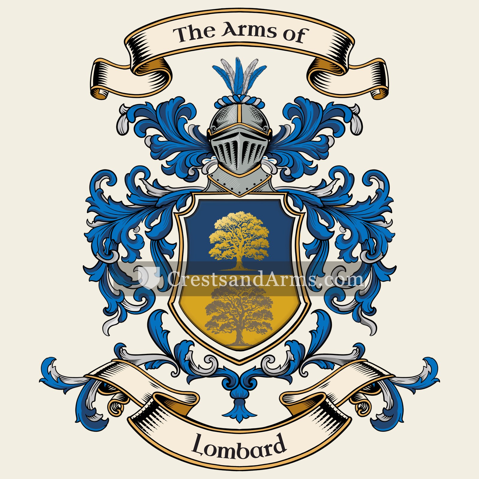The Lombard coat of arms