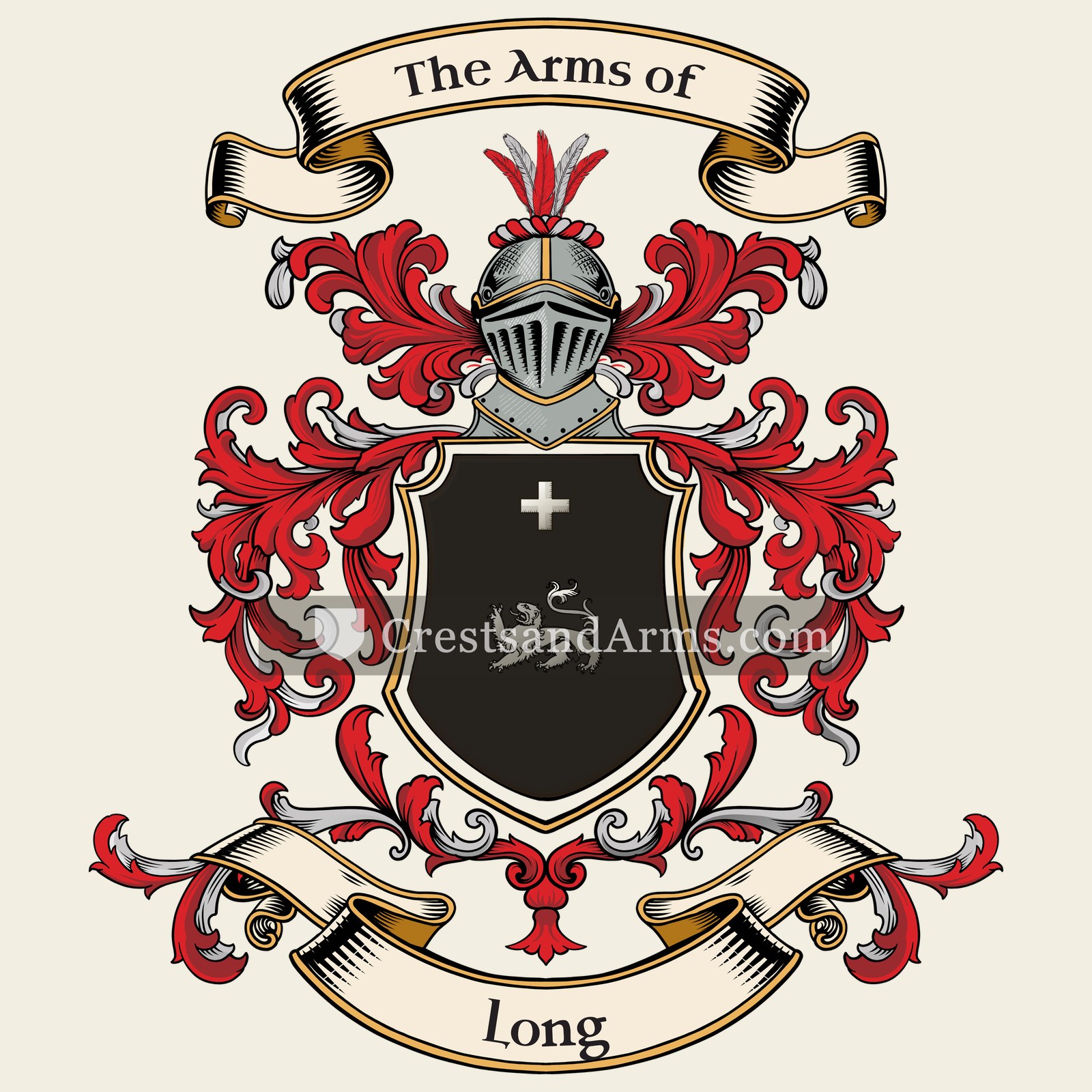 The Long coat of arms