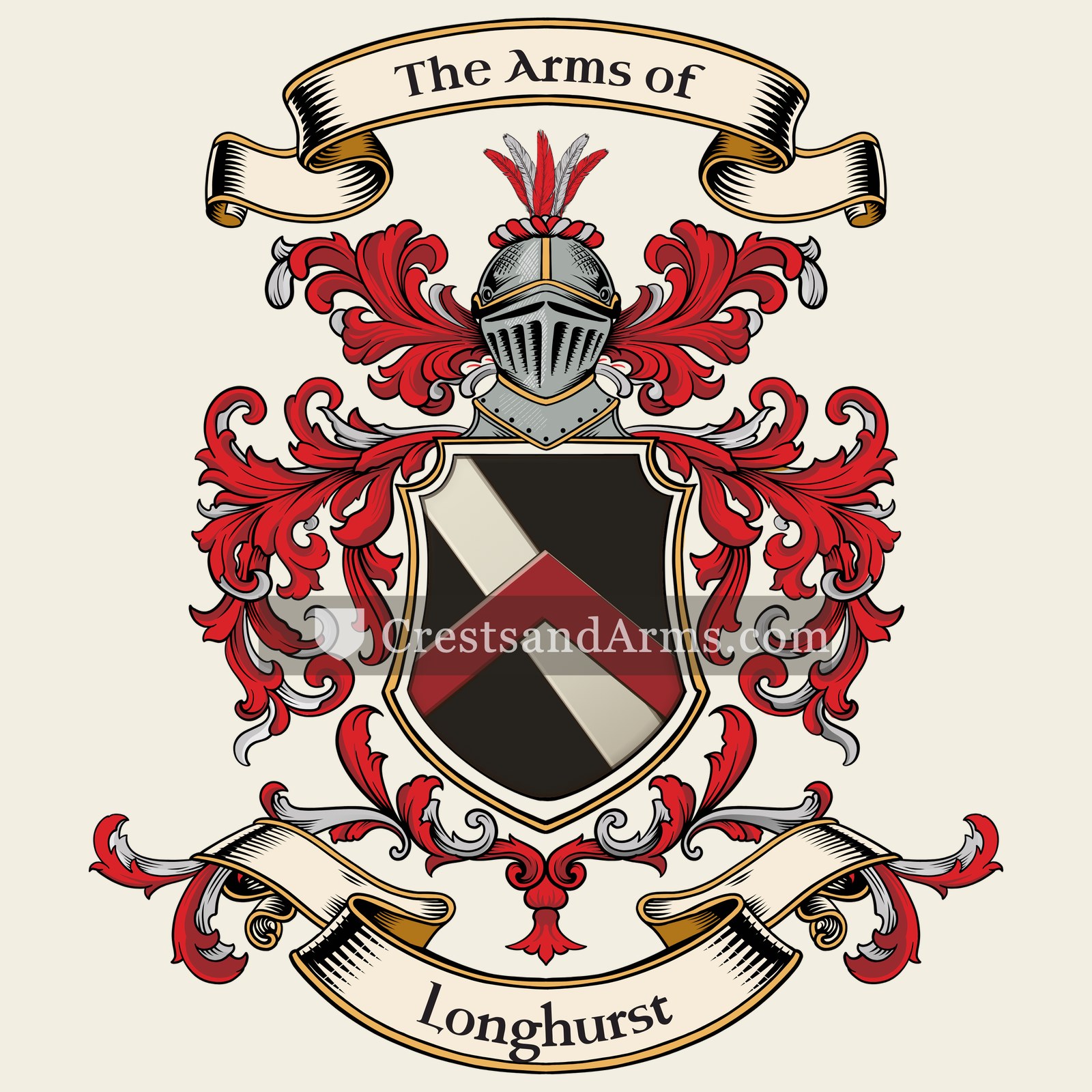The Longhurst coat of arms