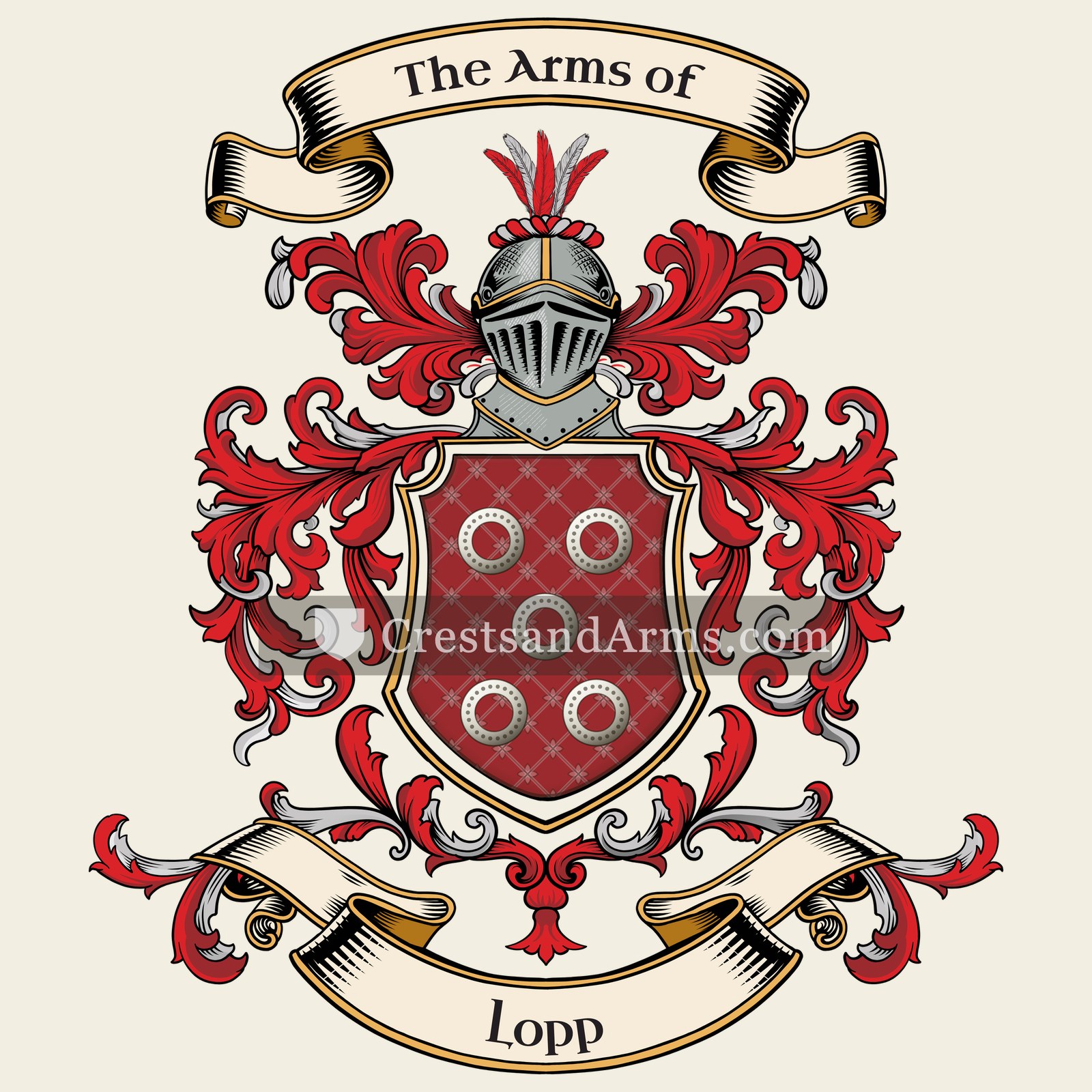 The Lopp coat of arms