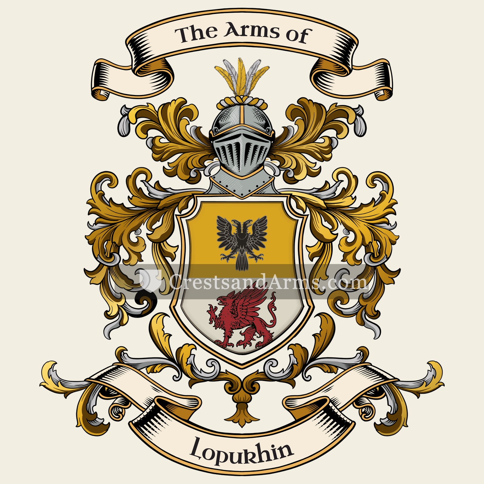 The Lopukhin coat of arms