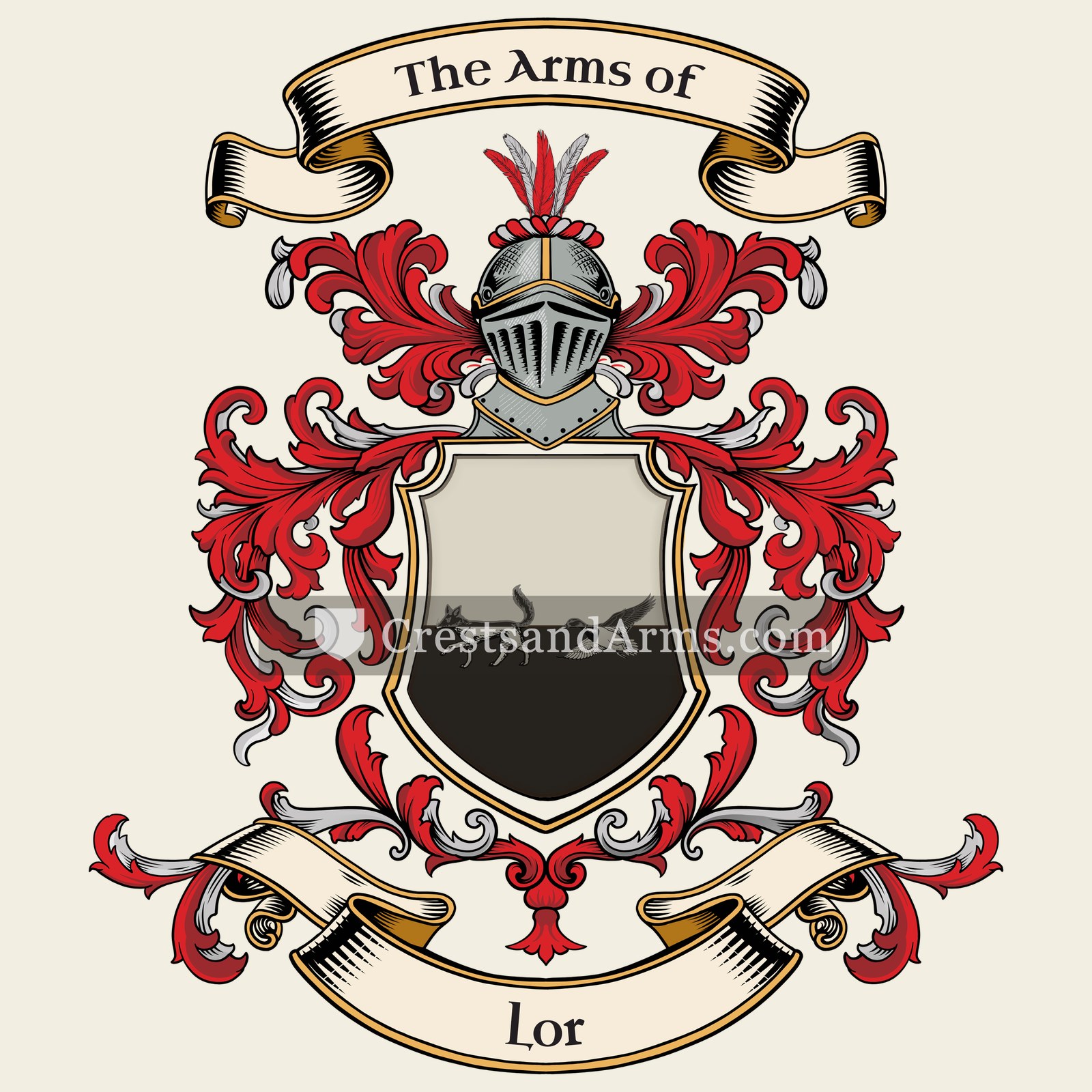 The Lor coat of arms