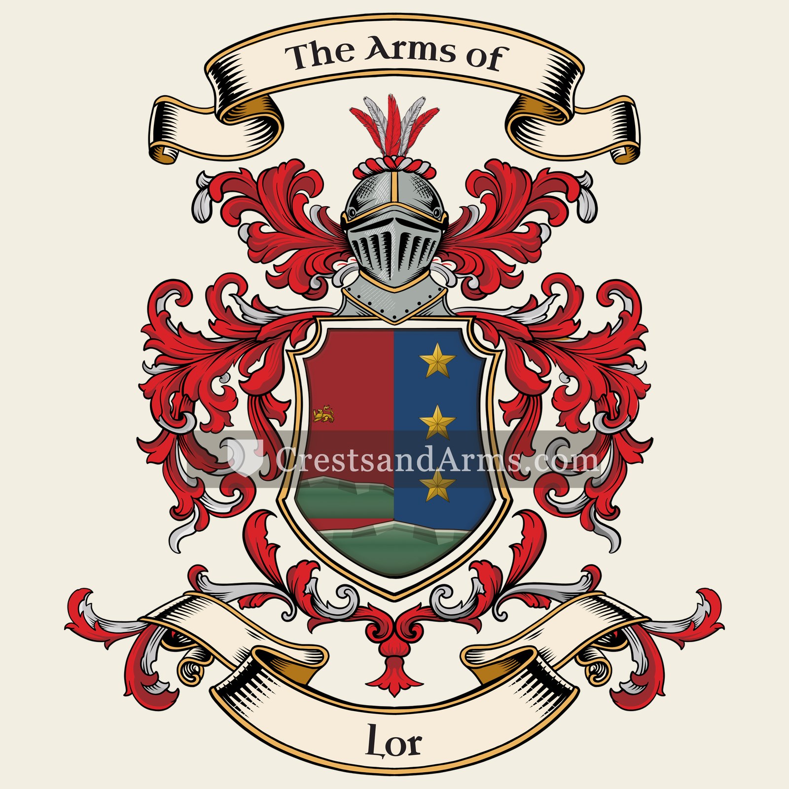 The Lor coat of arms