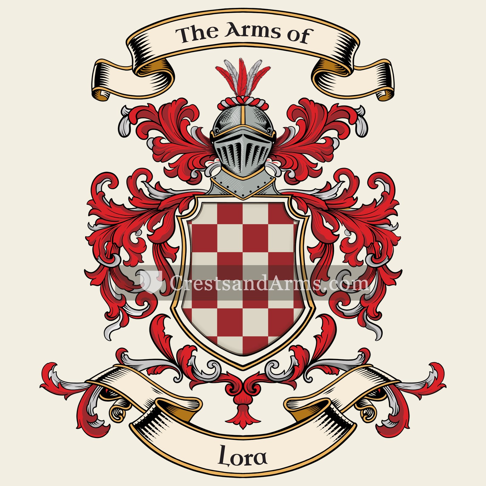 The Lora coat of arms