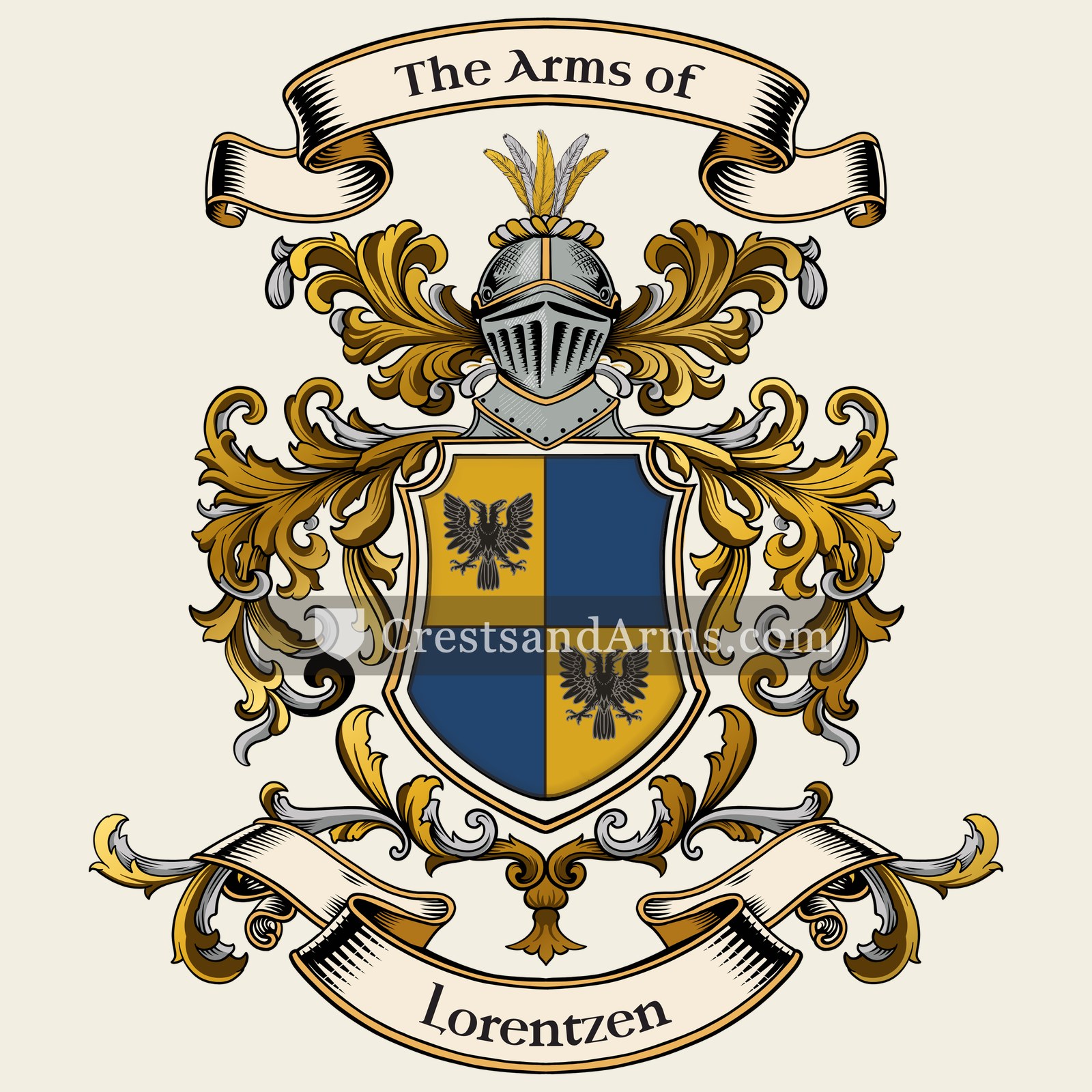 The Lorentzen coat of arms