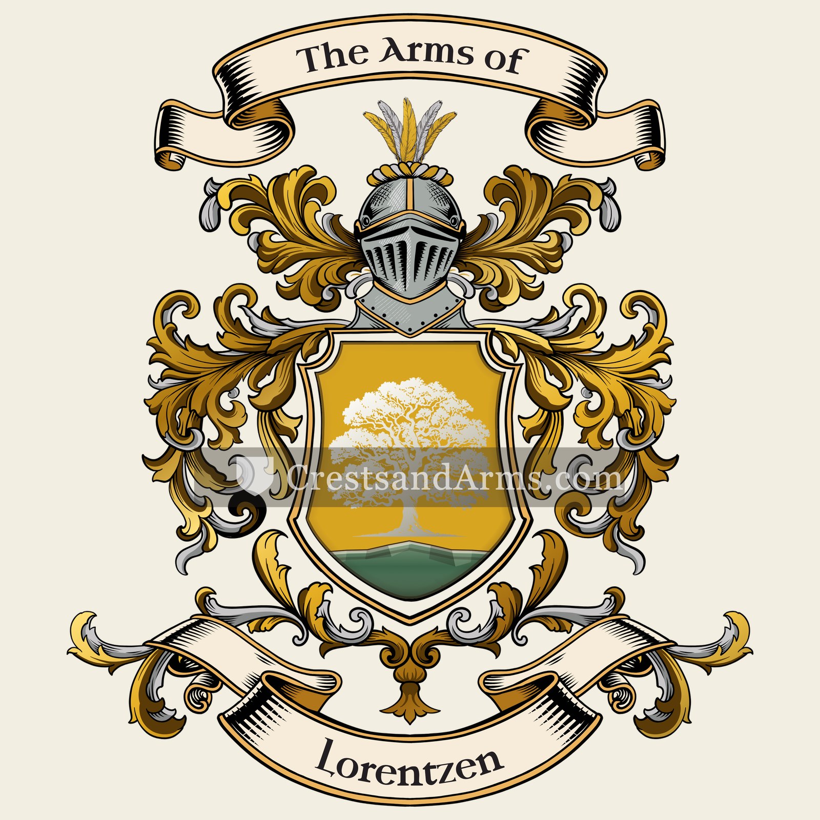 The Lorentzen coat of arms