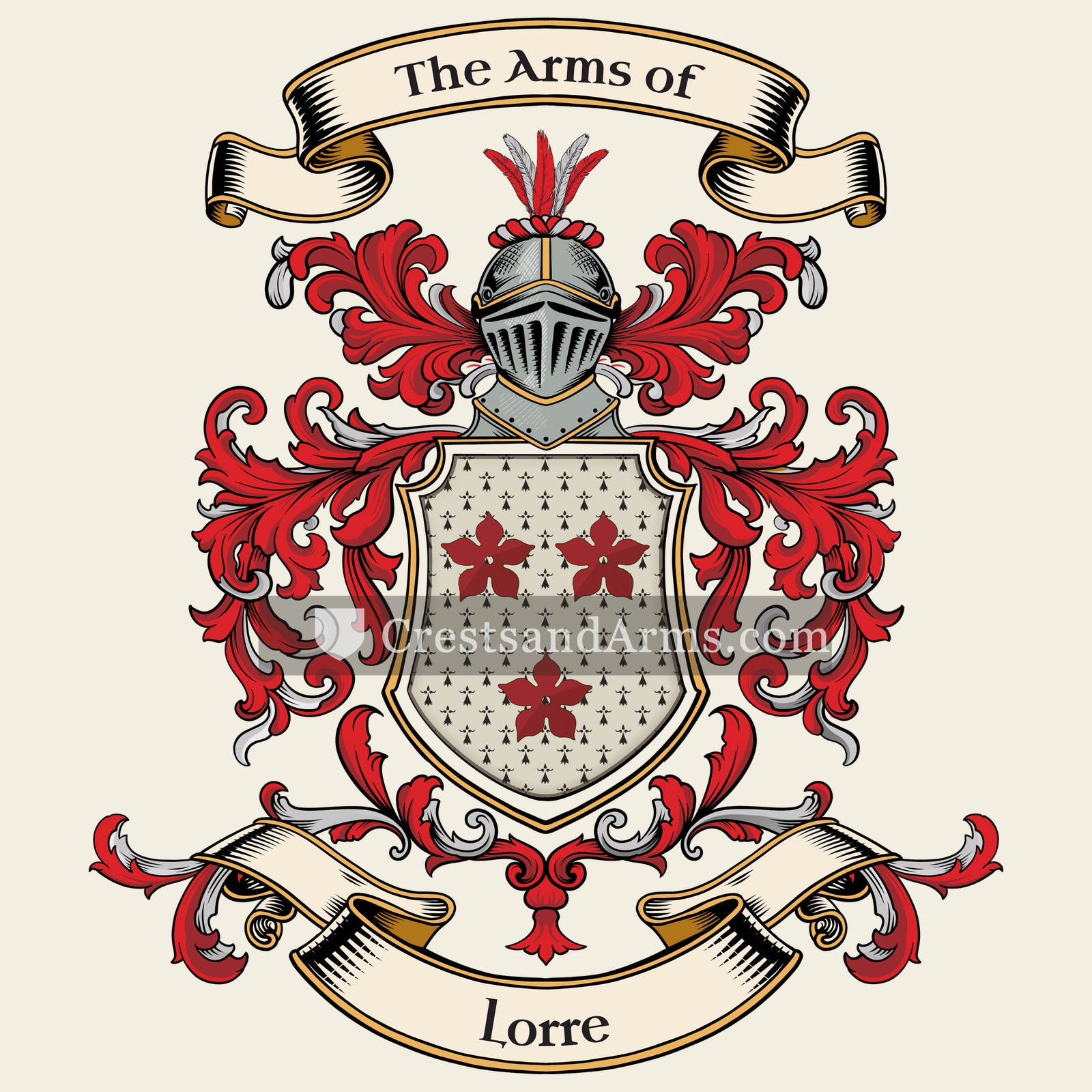 The Lorre coat of arms