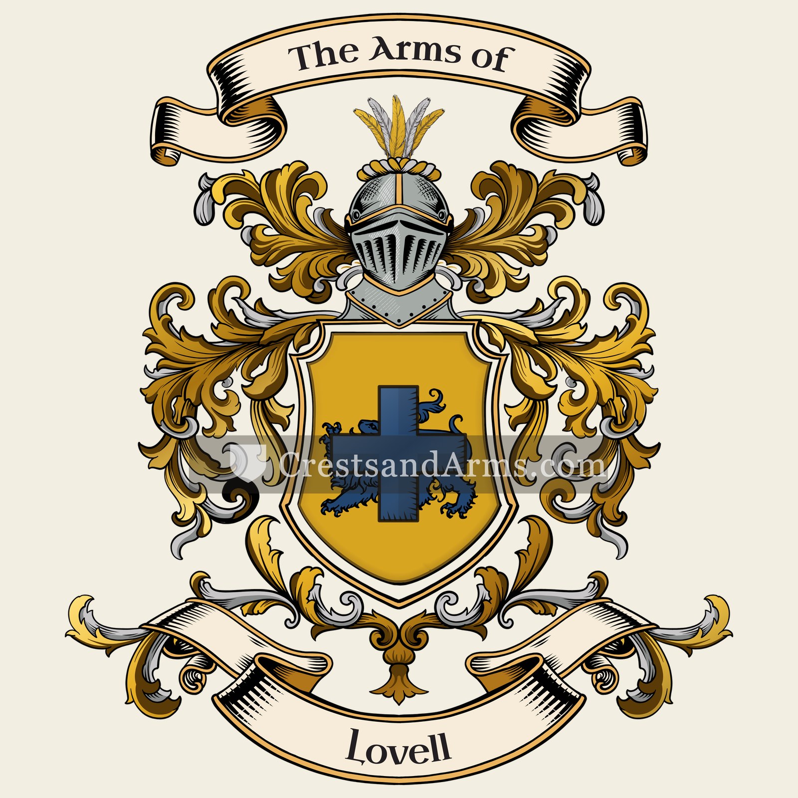 The Lovell coat of arms