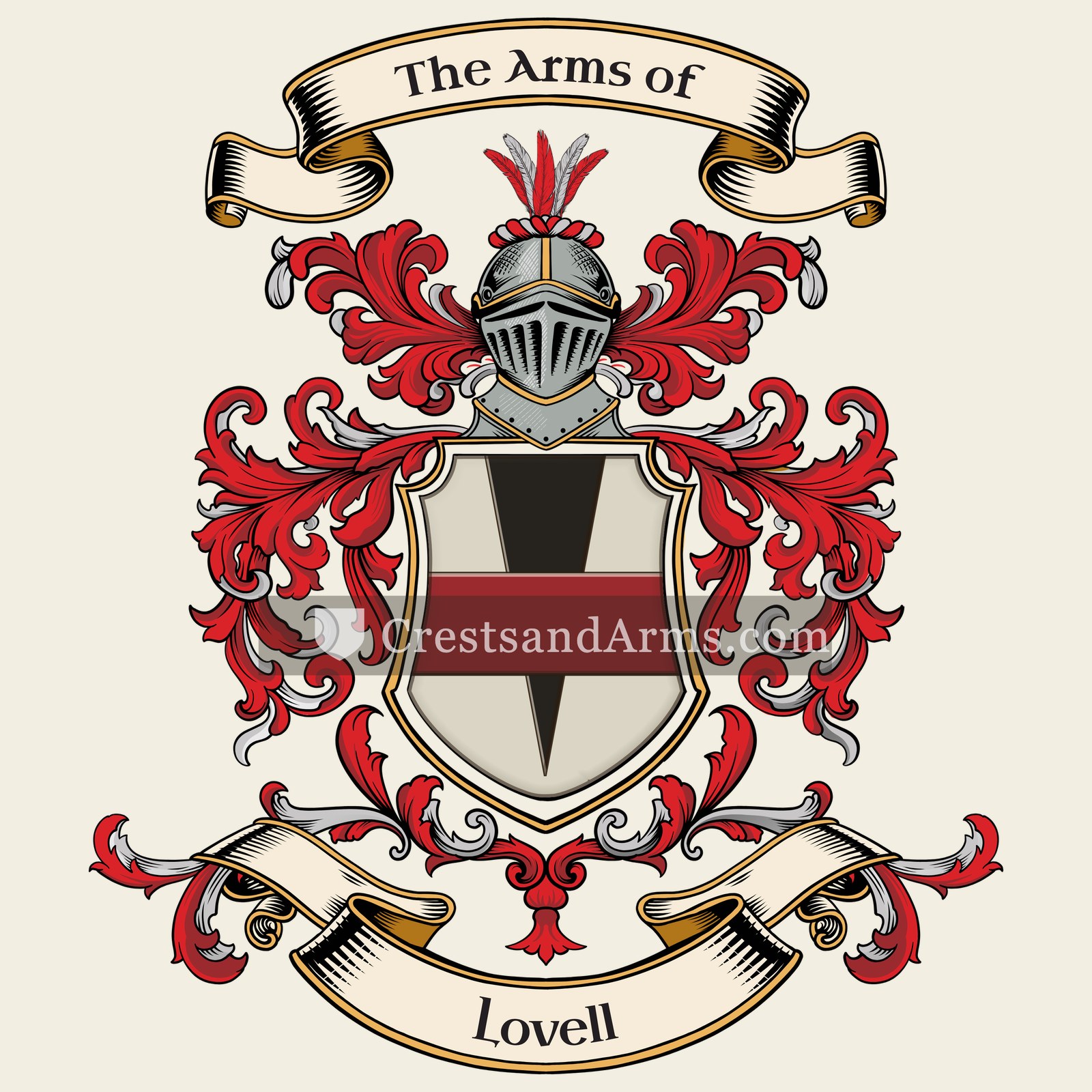 The Lovell coat of arms