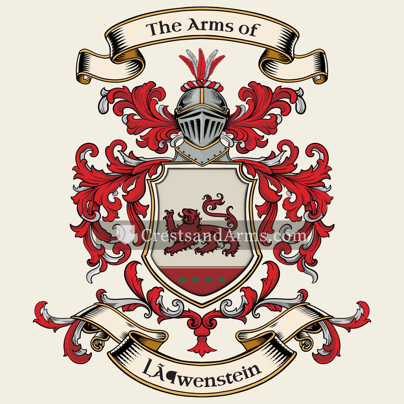 The Löwenstein coat of arms