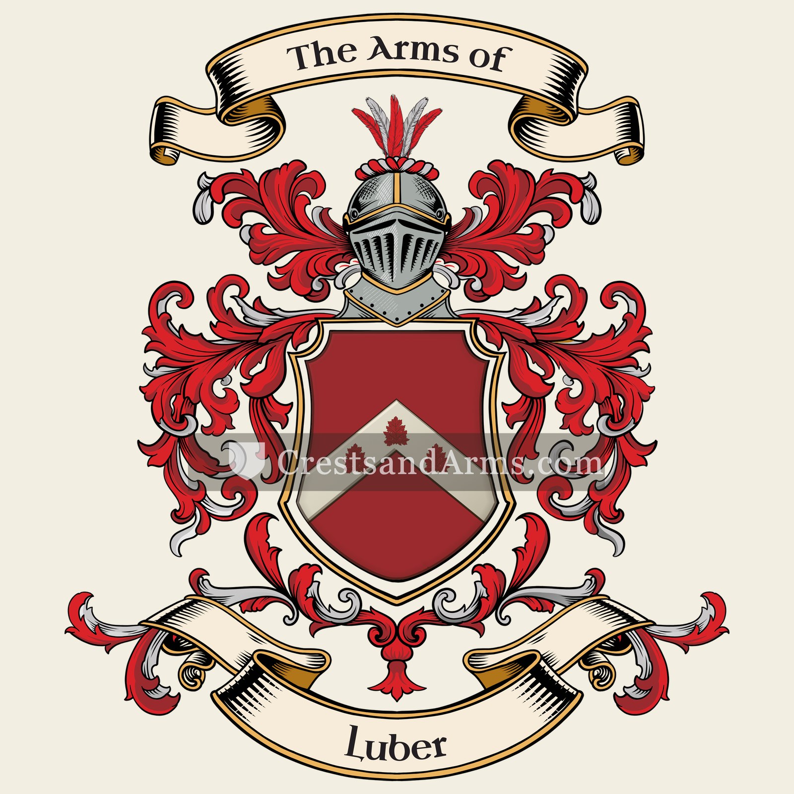 The Luber coat of arms