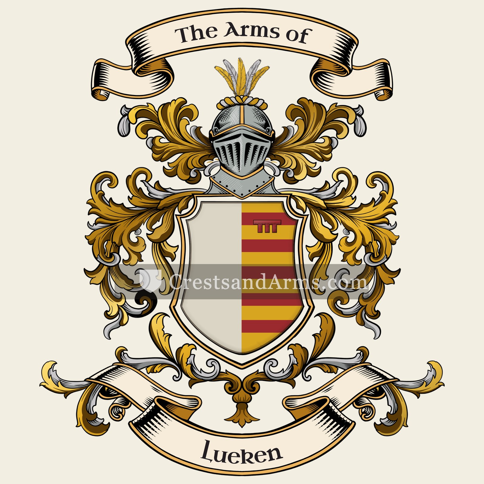 The Lueken coat of arms