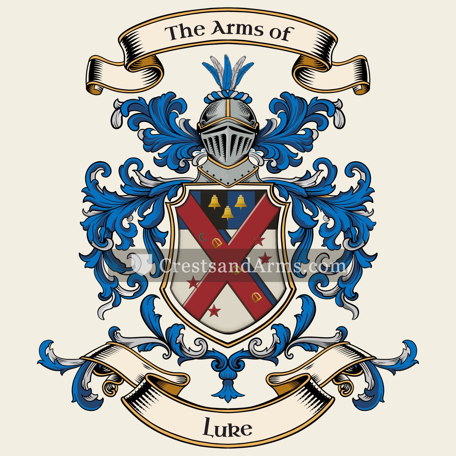 The Luke coat of arms