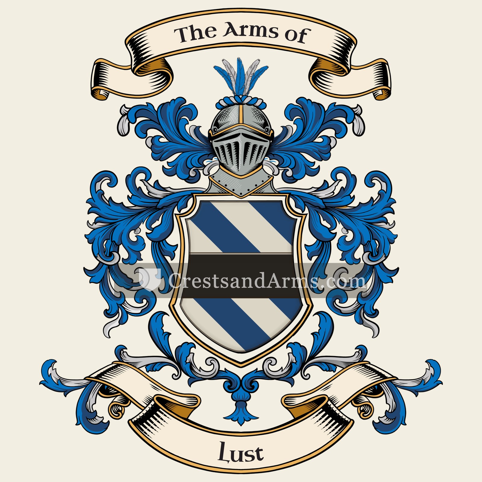 The Lust coat of arms