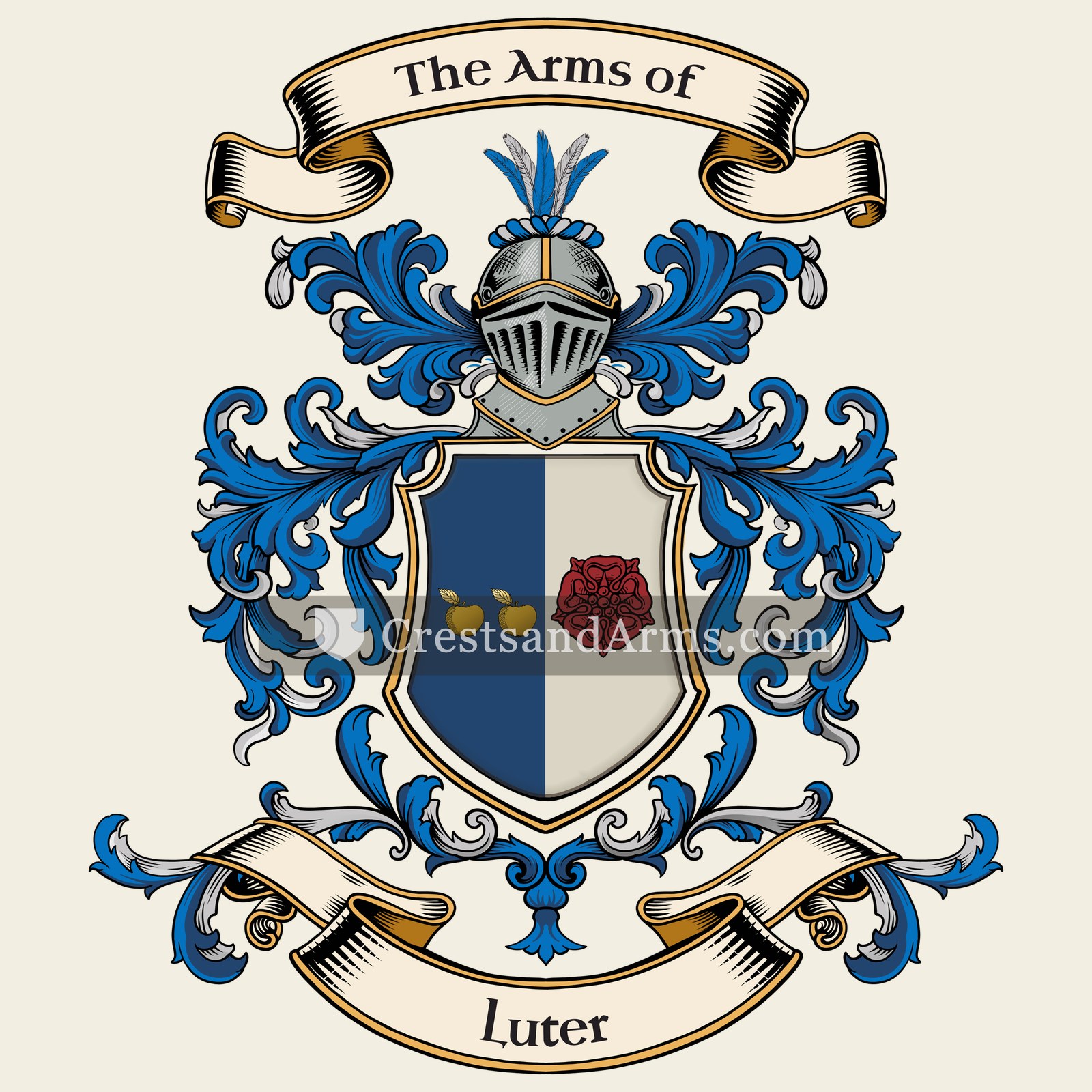 The Luter coat of arms