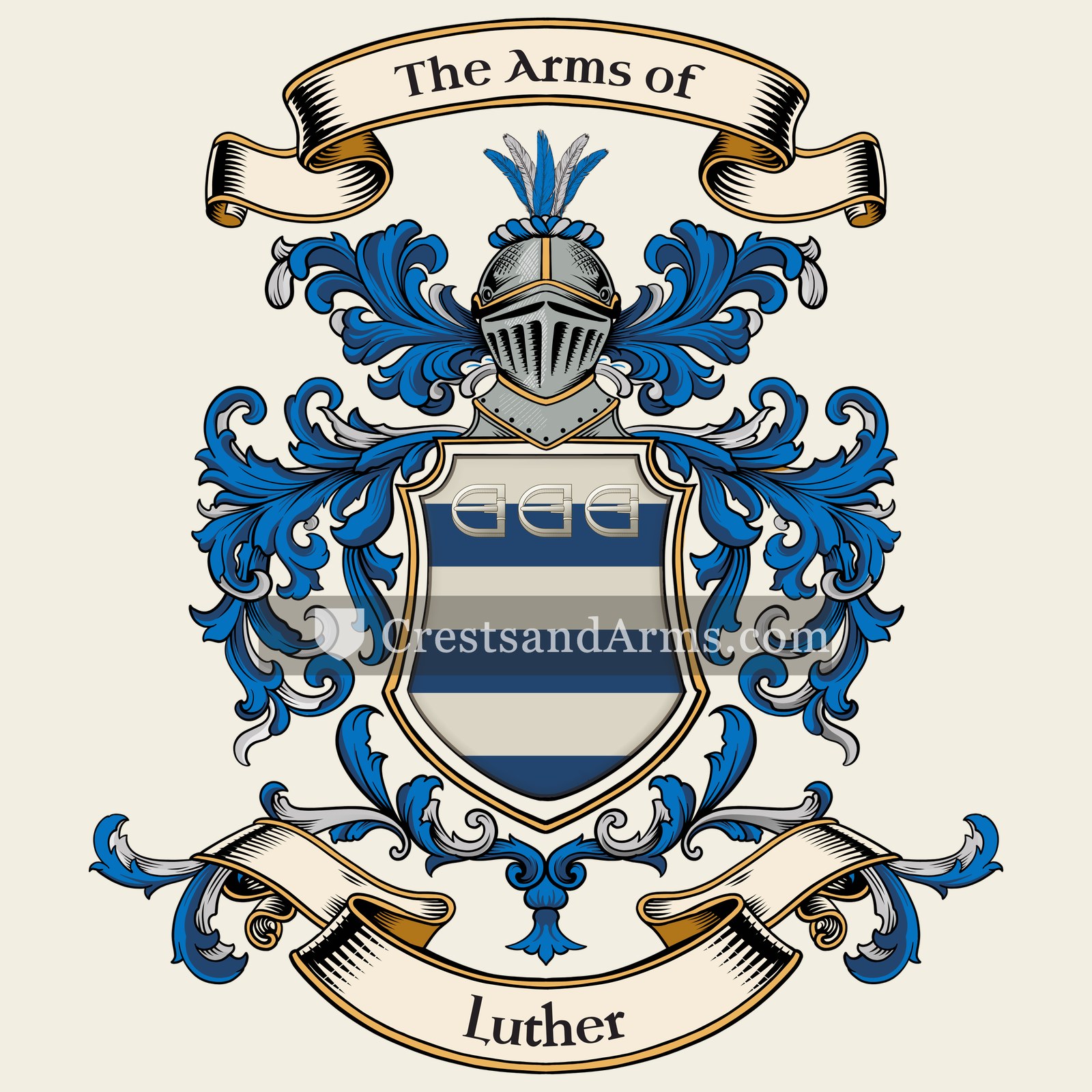 The Luther coat of arms