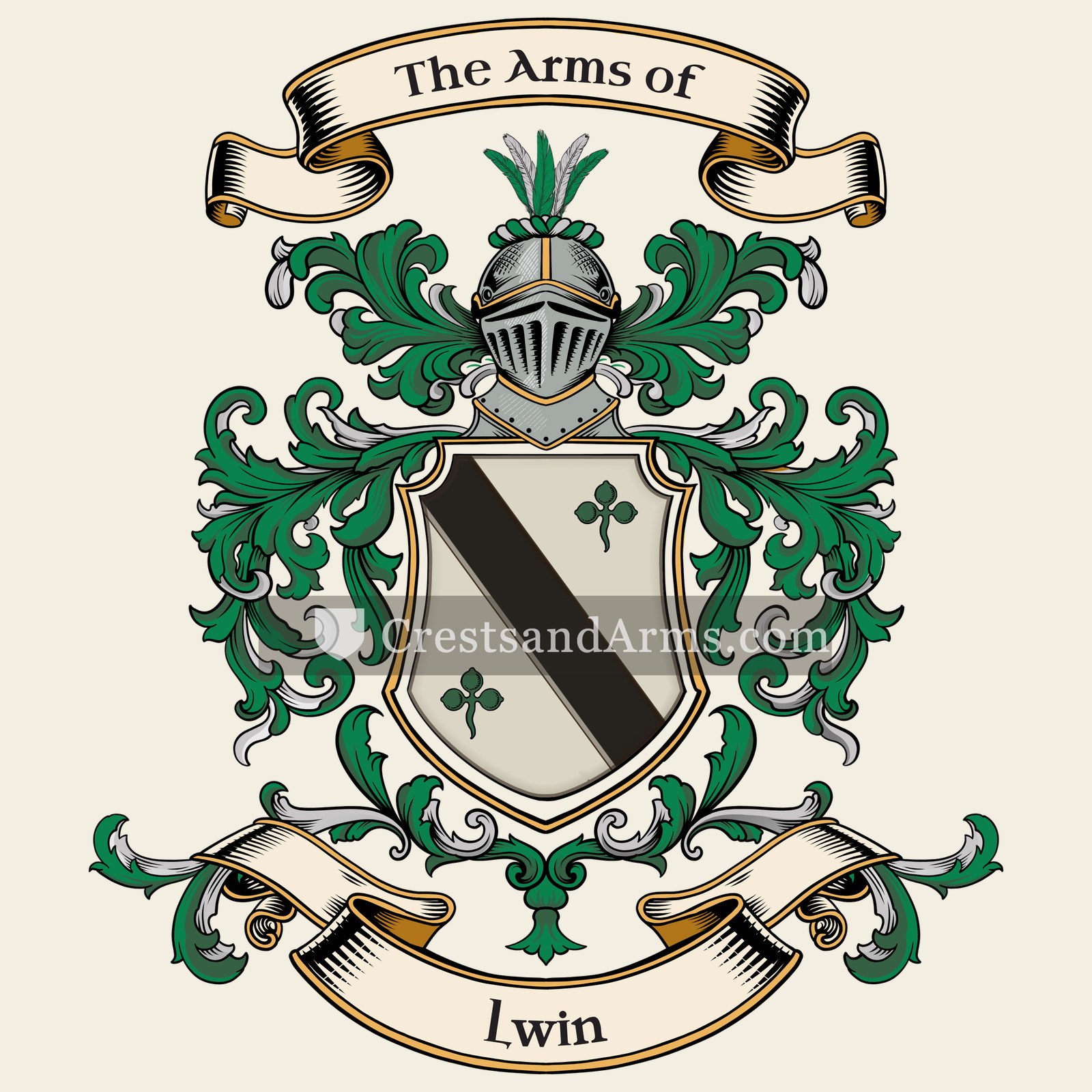 The Lwin coat of arms