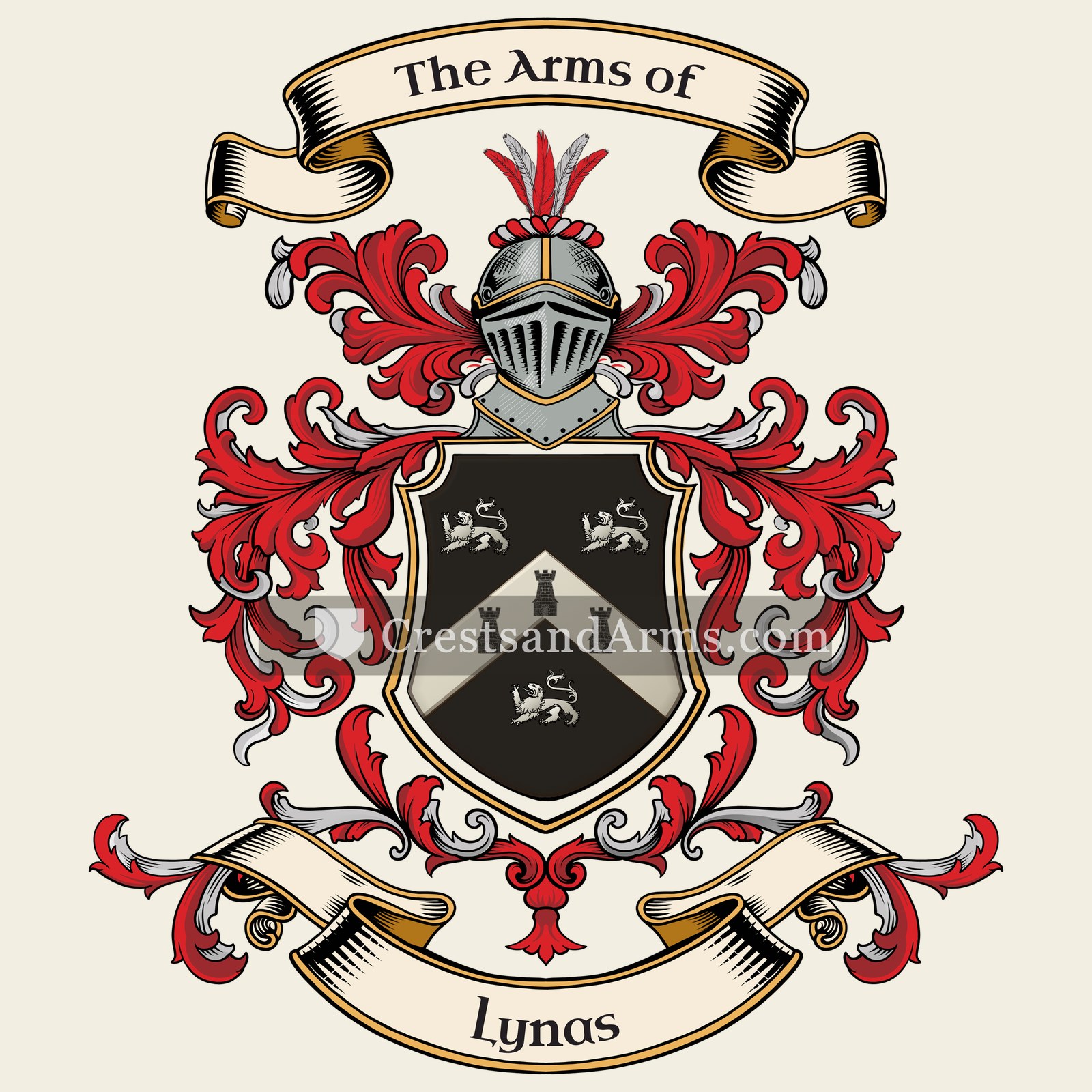 The Lynas coat of arms