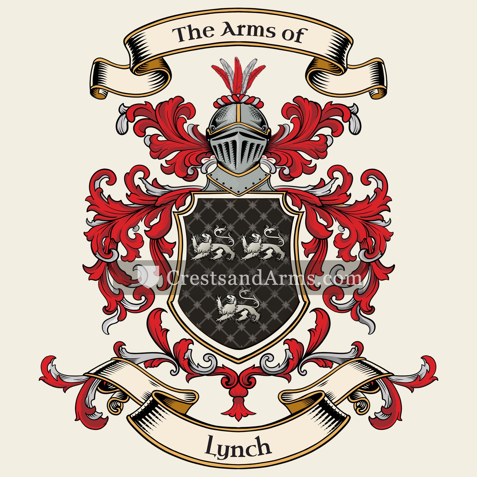 The Lynch coat of arms
