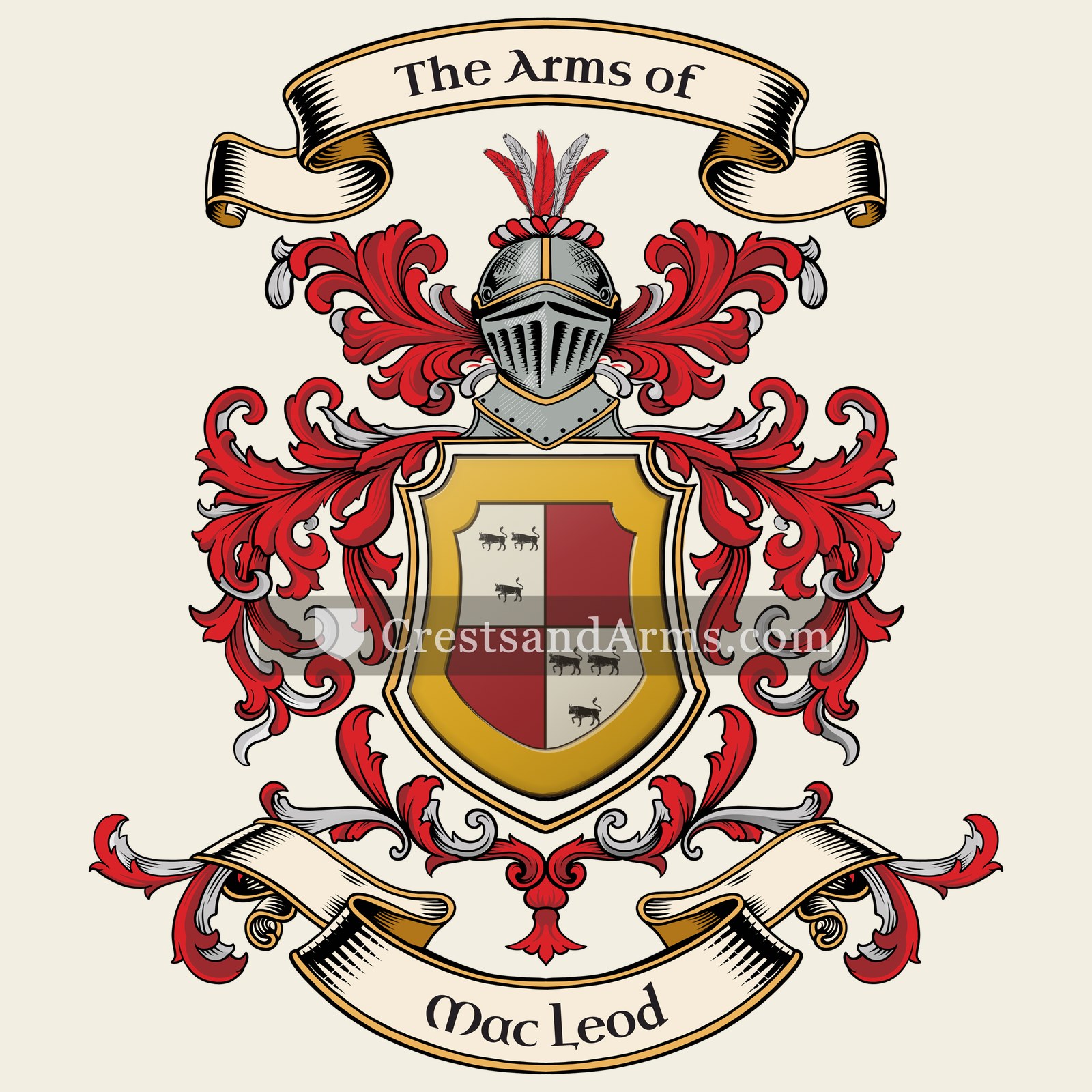 The Mac Leod coat of arms