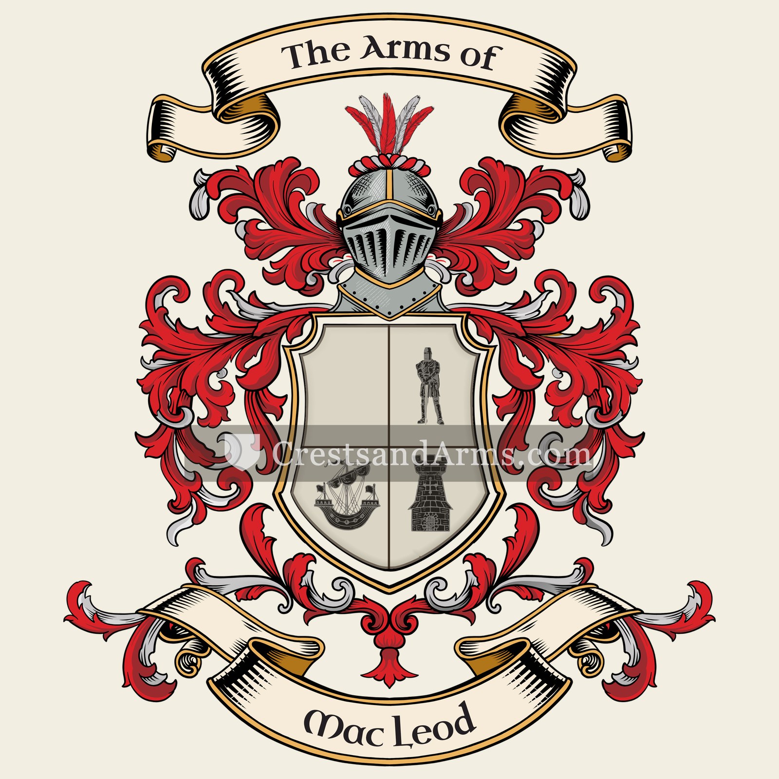 The Mac Leod coat of arms