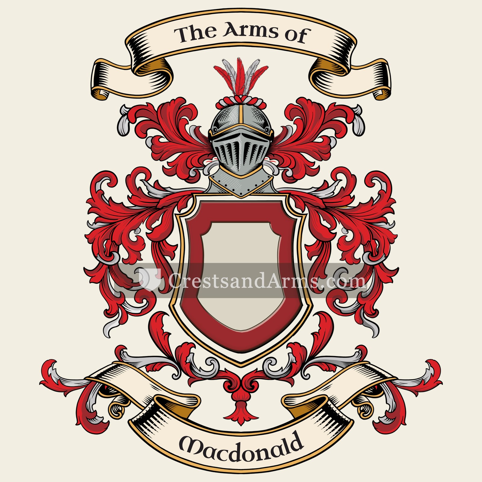 The Macdonald coat of arms