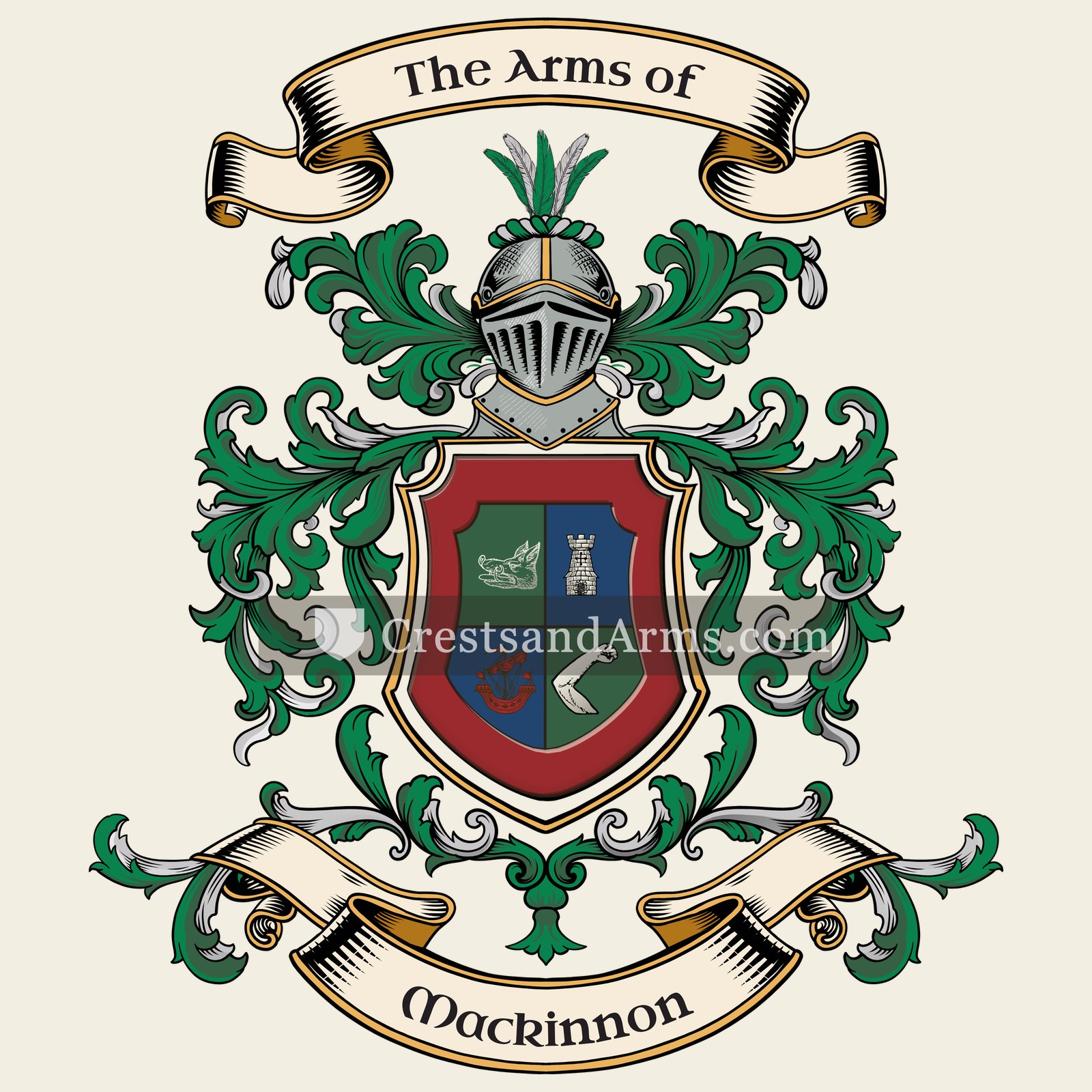 The Mackinnon coat of arms