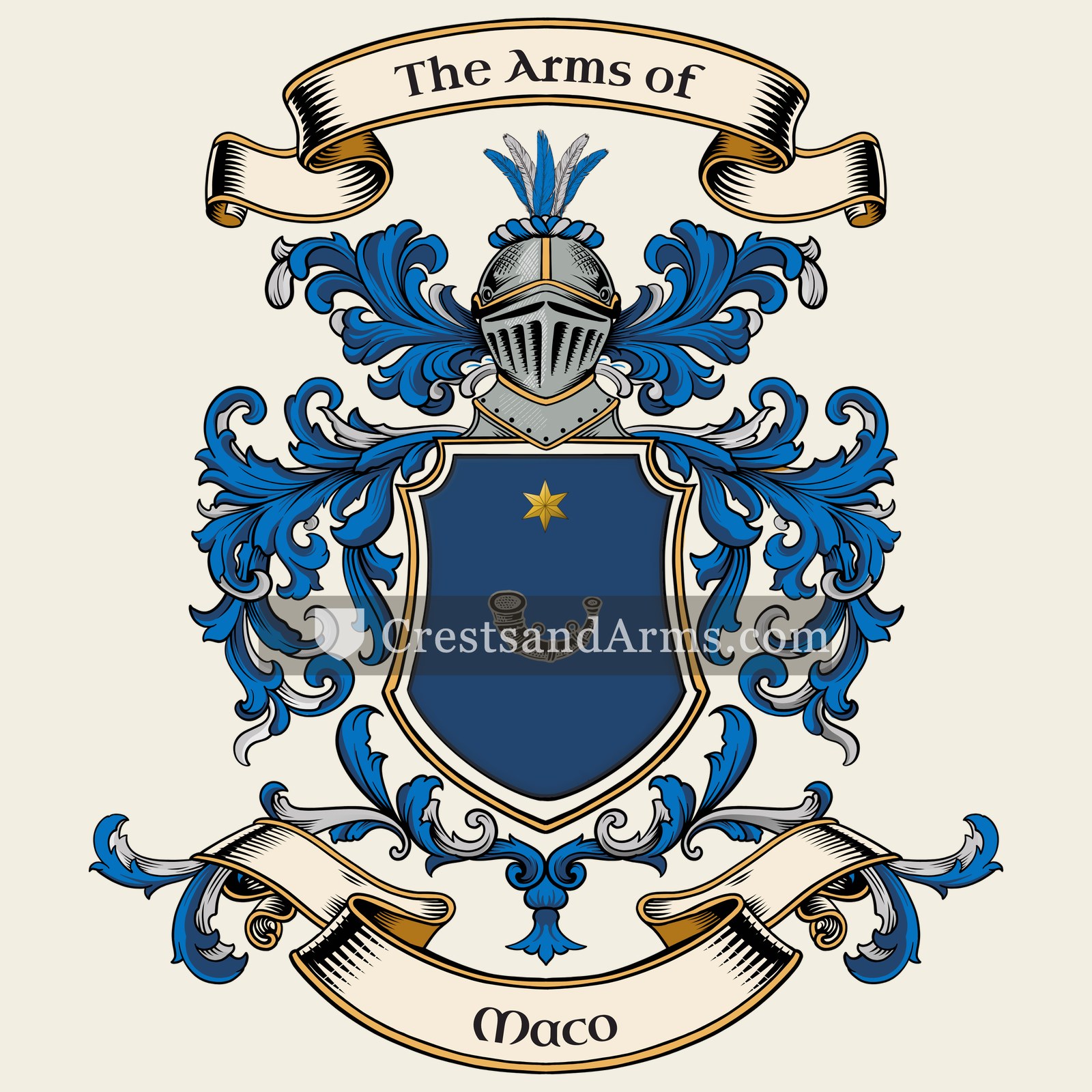 The Maco coat of arms