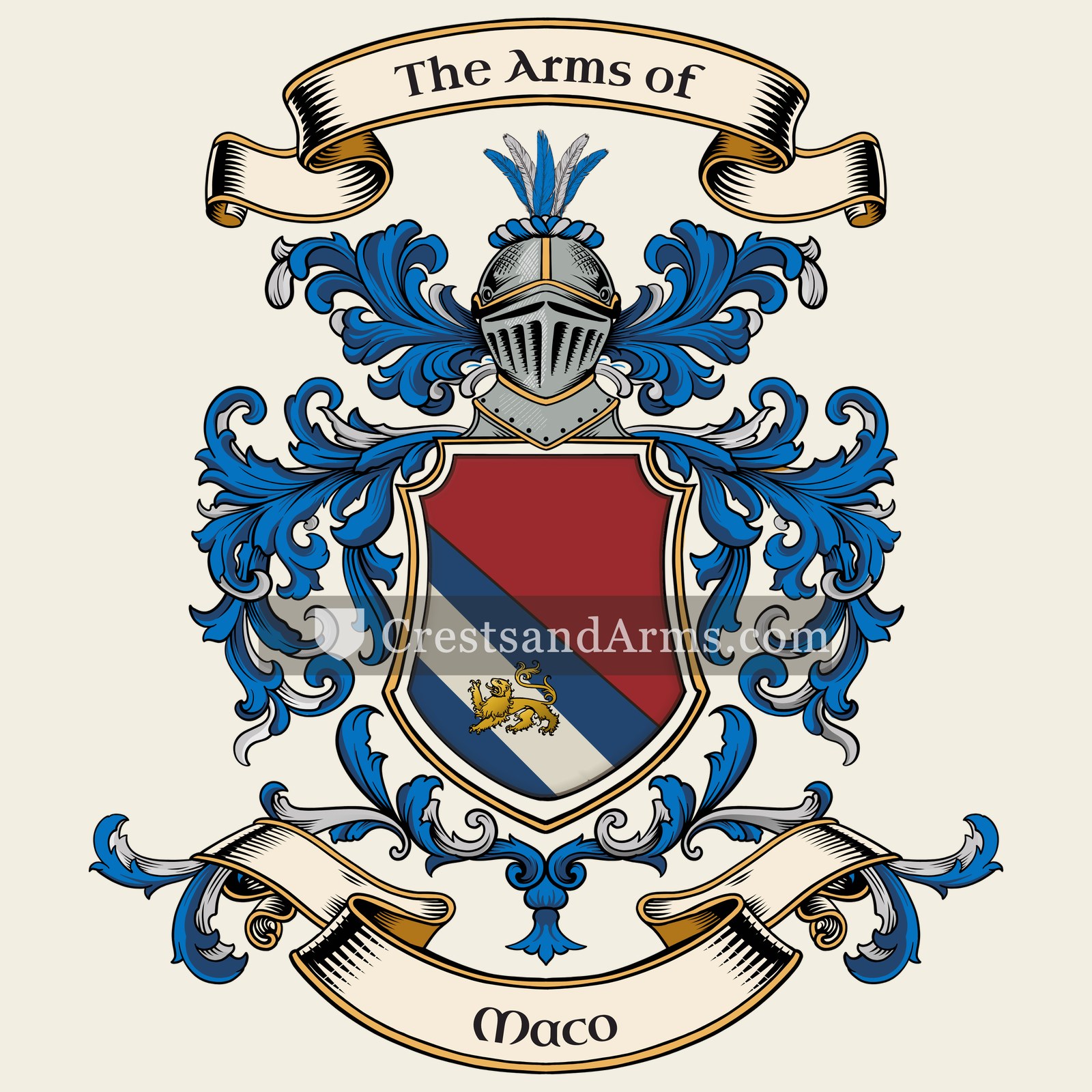The Maco coat of arms