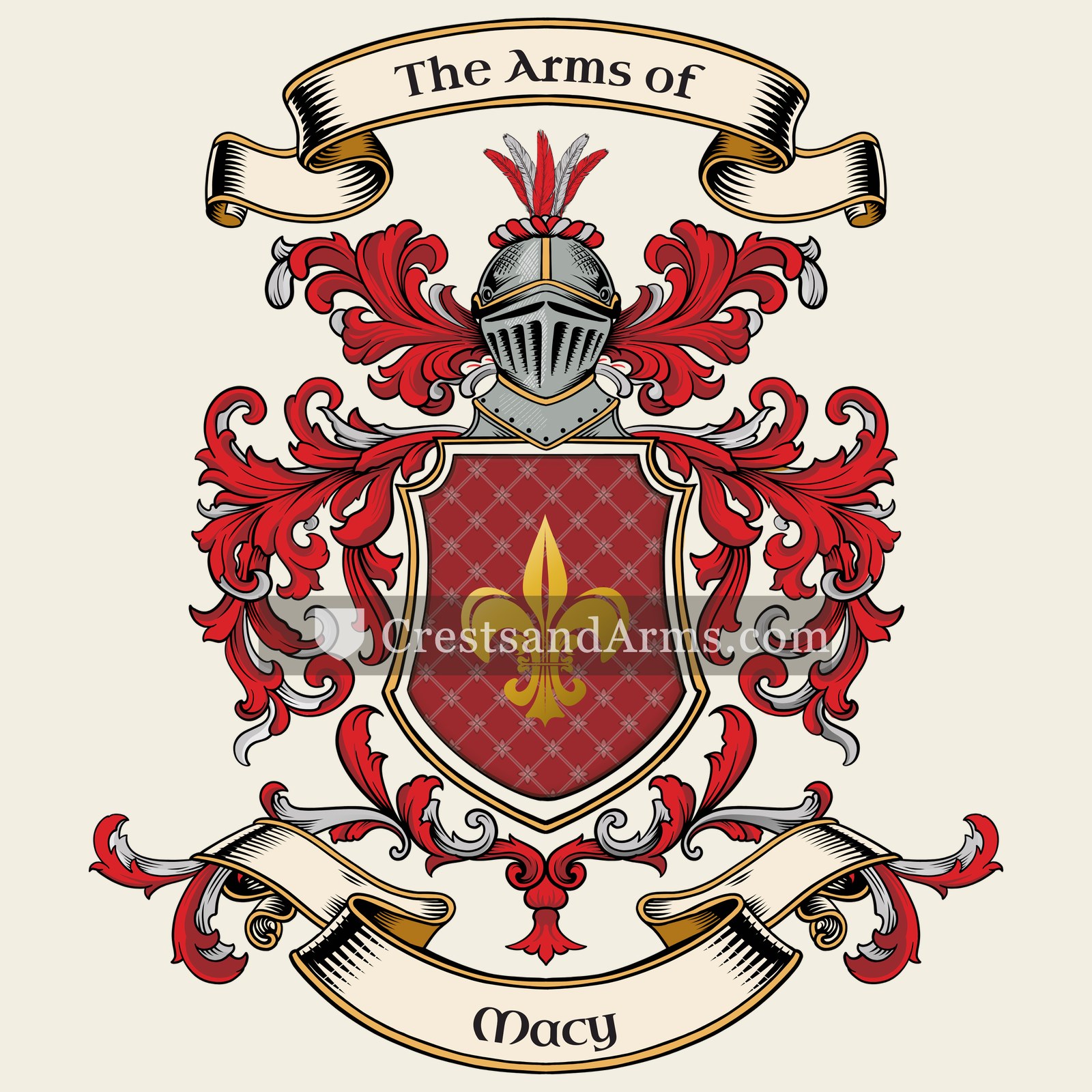 The Macy coat of arms