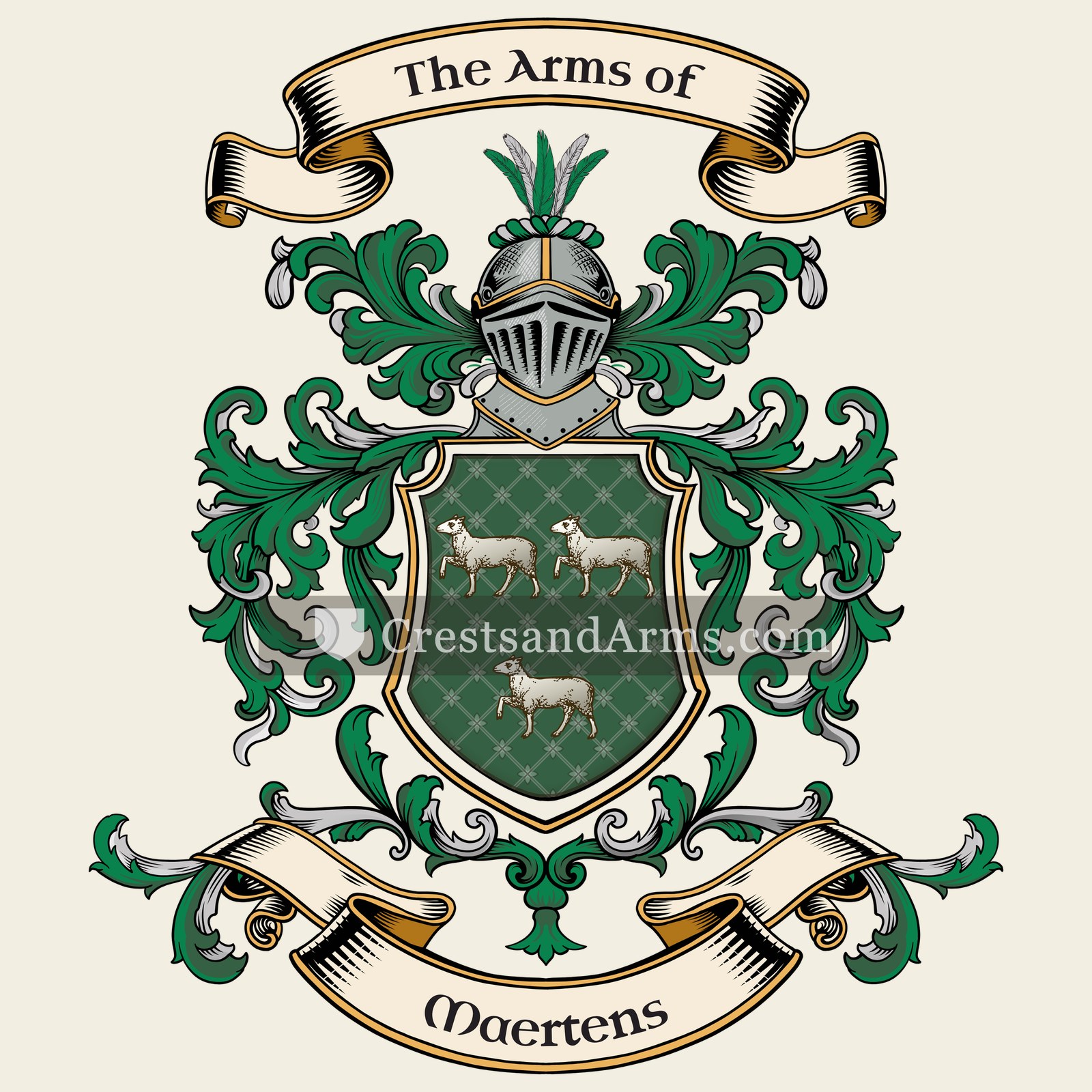 The Maertens coat of arms
