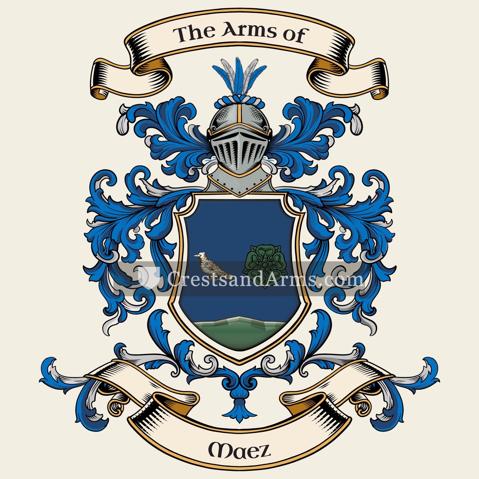 The Maez coat of arms