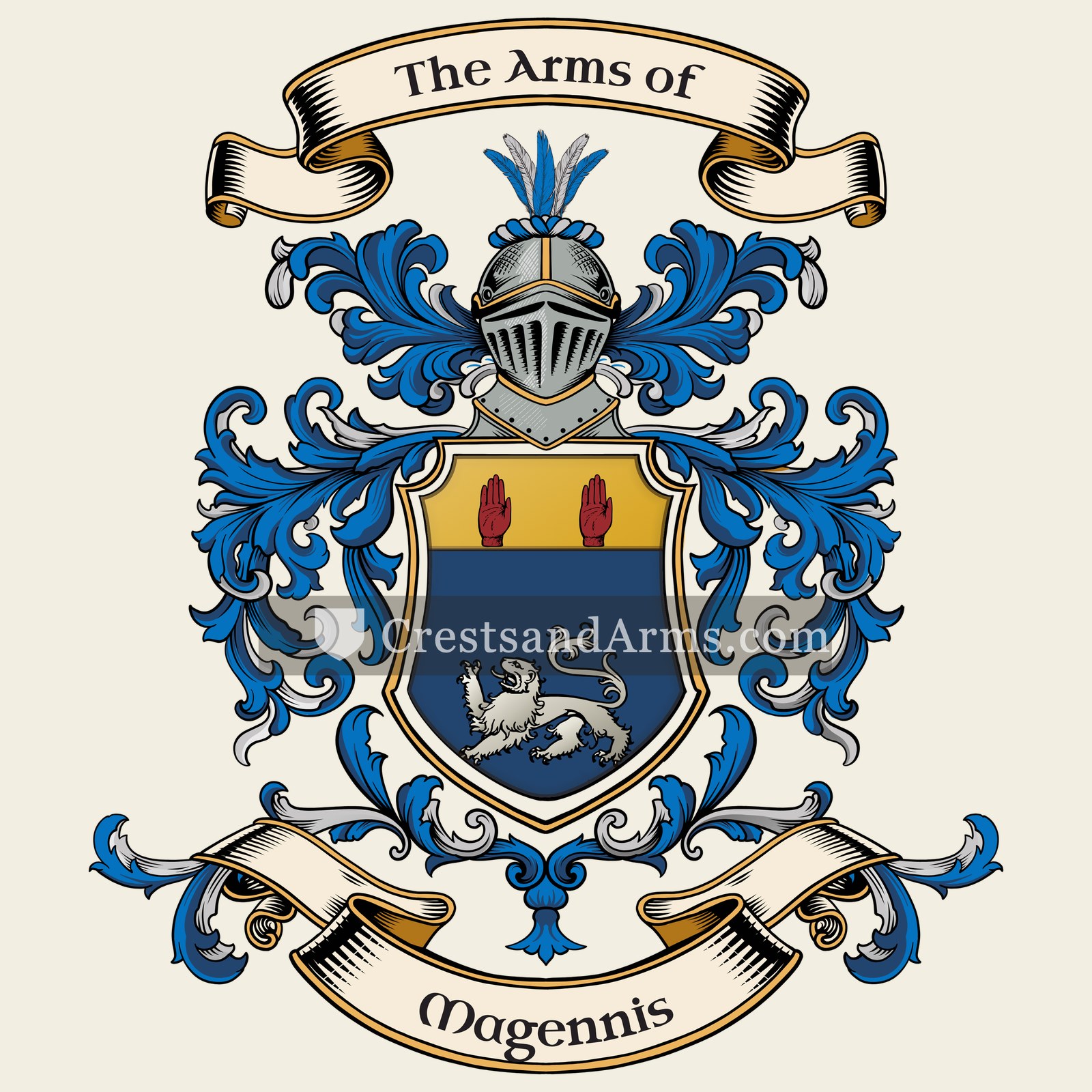 The Magennis coat of arms
