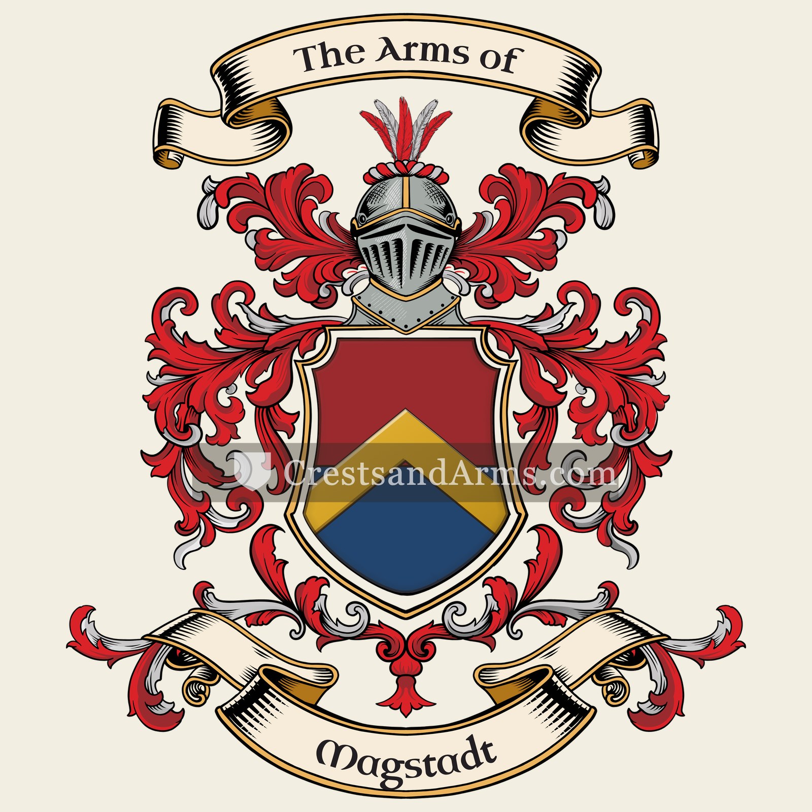 The Magstadt coat of arms