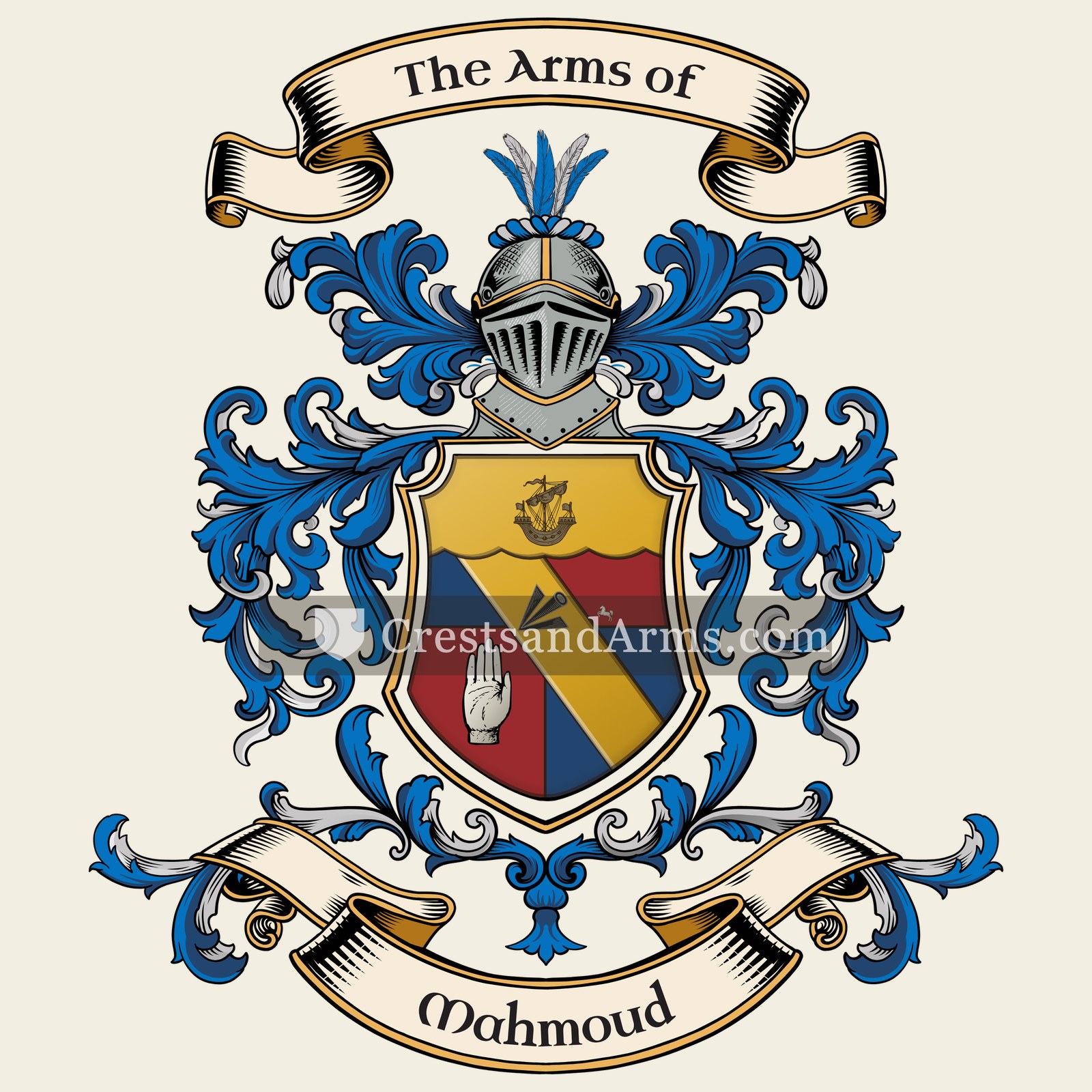 The Mahmoud coat of arms